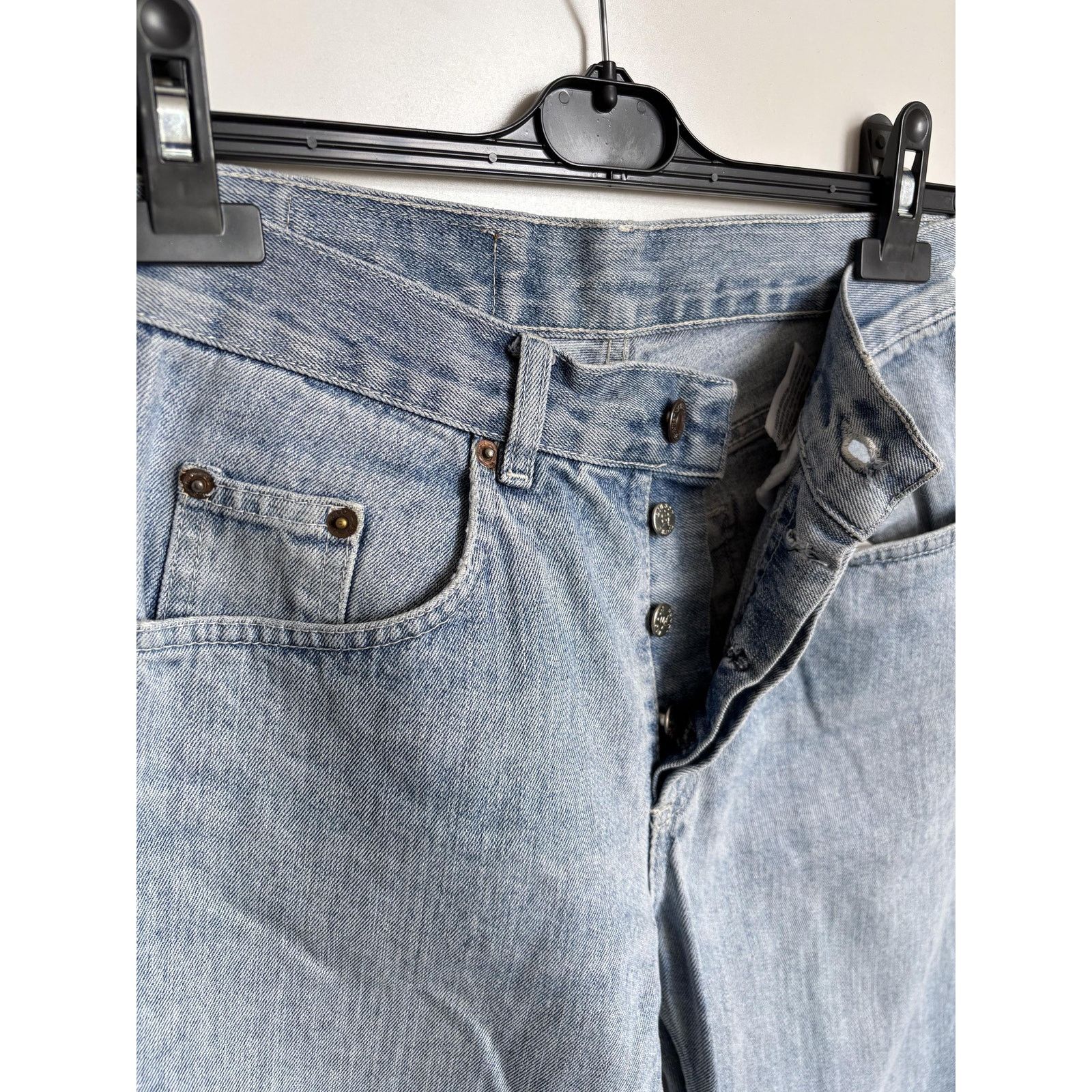 Levi's Vintage Levi’s 501 W31 L34 – USA Made – 90s Light Wash 524 Size US 31 - 5 Thumbnail