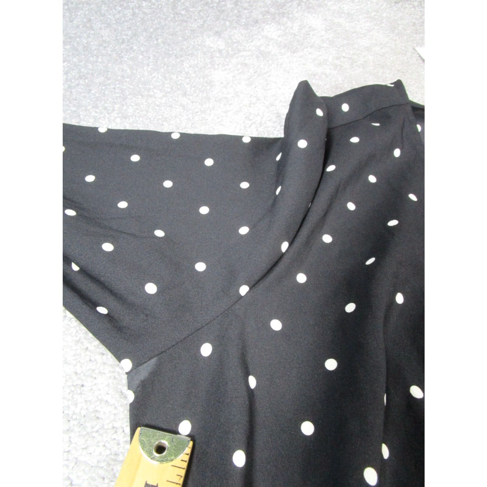 Loft VINTAGE Loft Dress Womens 16 Plus Black White Wrap New Size XXL / US 16-18 / IT 52-54 - 7 Thumbnail