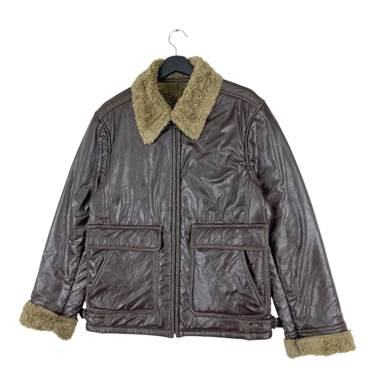 291295=Homme 291295 Homme Shearling Jacket Size US M / EU 48-50 / 2 - 4 Thumbnail