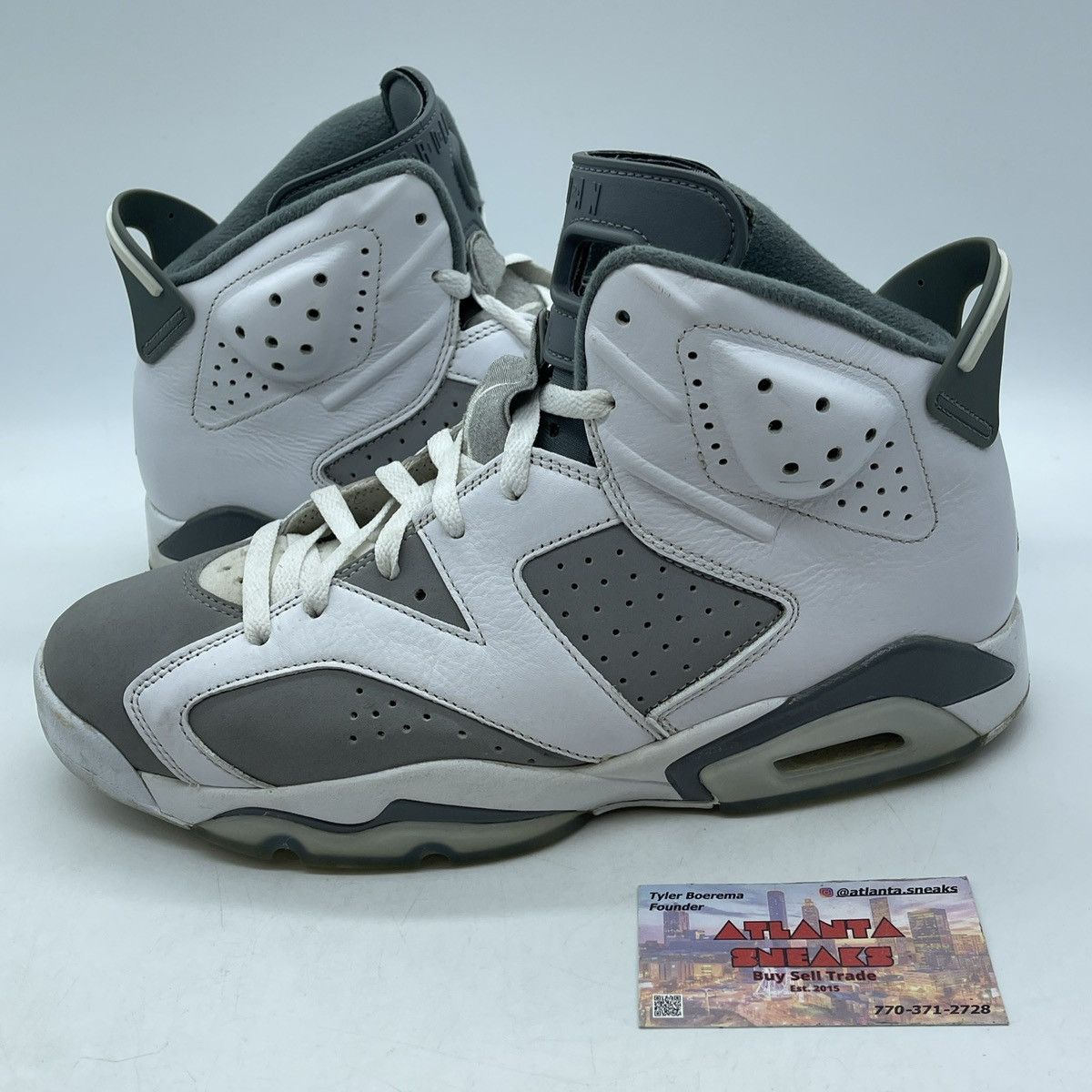Jordan Brand Air Jordan 6 cool grey Size US 10.5 / EU 43-44 - 1 Thumbnail