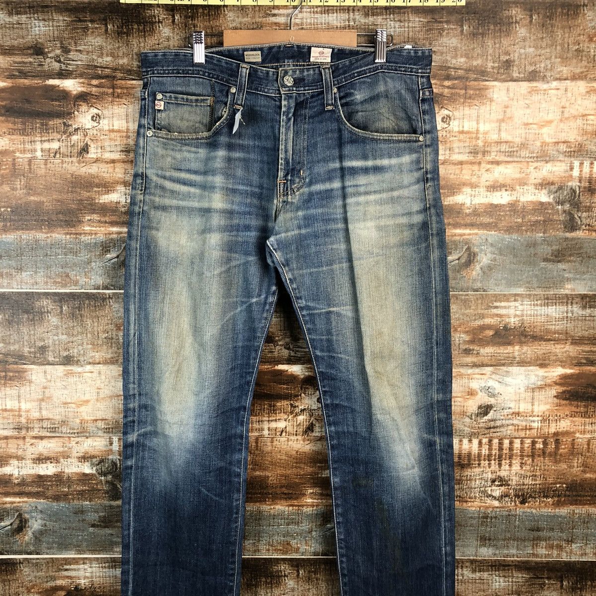 AG Adriano Goldschmied × Vintage DLL AG Adriano Goldschmied Blue Denim Pants #C253 Size US 32 / EU 48 - 2 Thumbnail