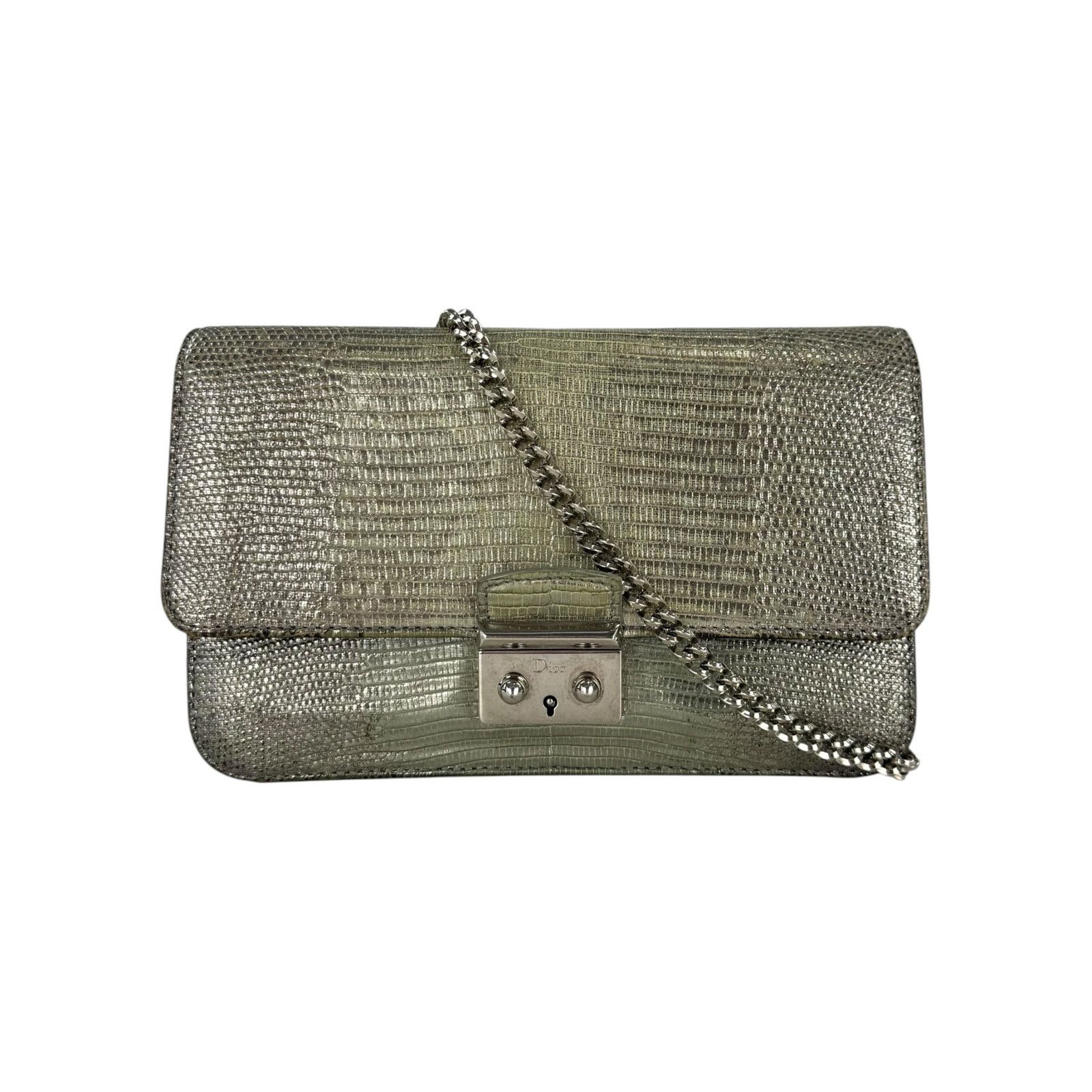 Dior Dior Metallic Lizard Crossbody Bag Size ONE SIZE - 1 Thumbnail