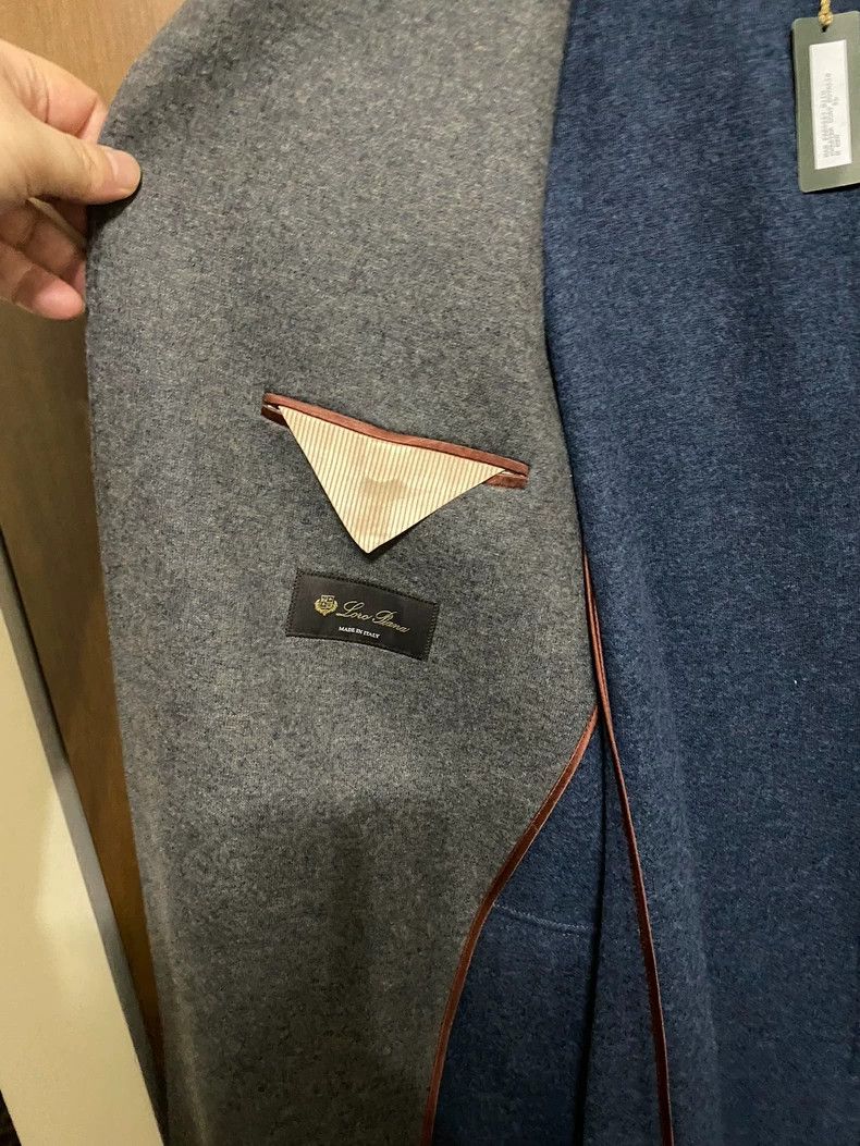Loro Piana LORO PIANA Cashmere coat Size US XL / EU 56 / 4 - 2 Thumbnail