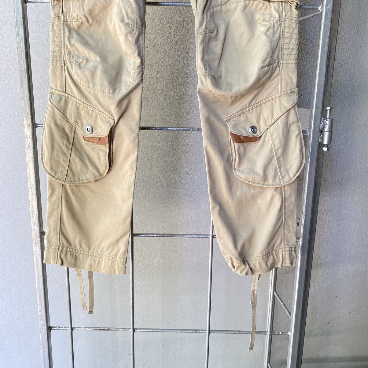 Ralph Lauren RALPH LAUREN Beige Multi-Pocket Utility Pants Size 29" - 6 Thumbnail