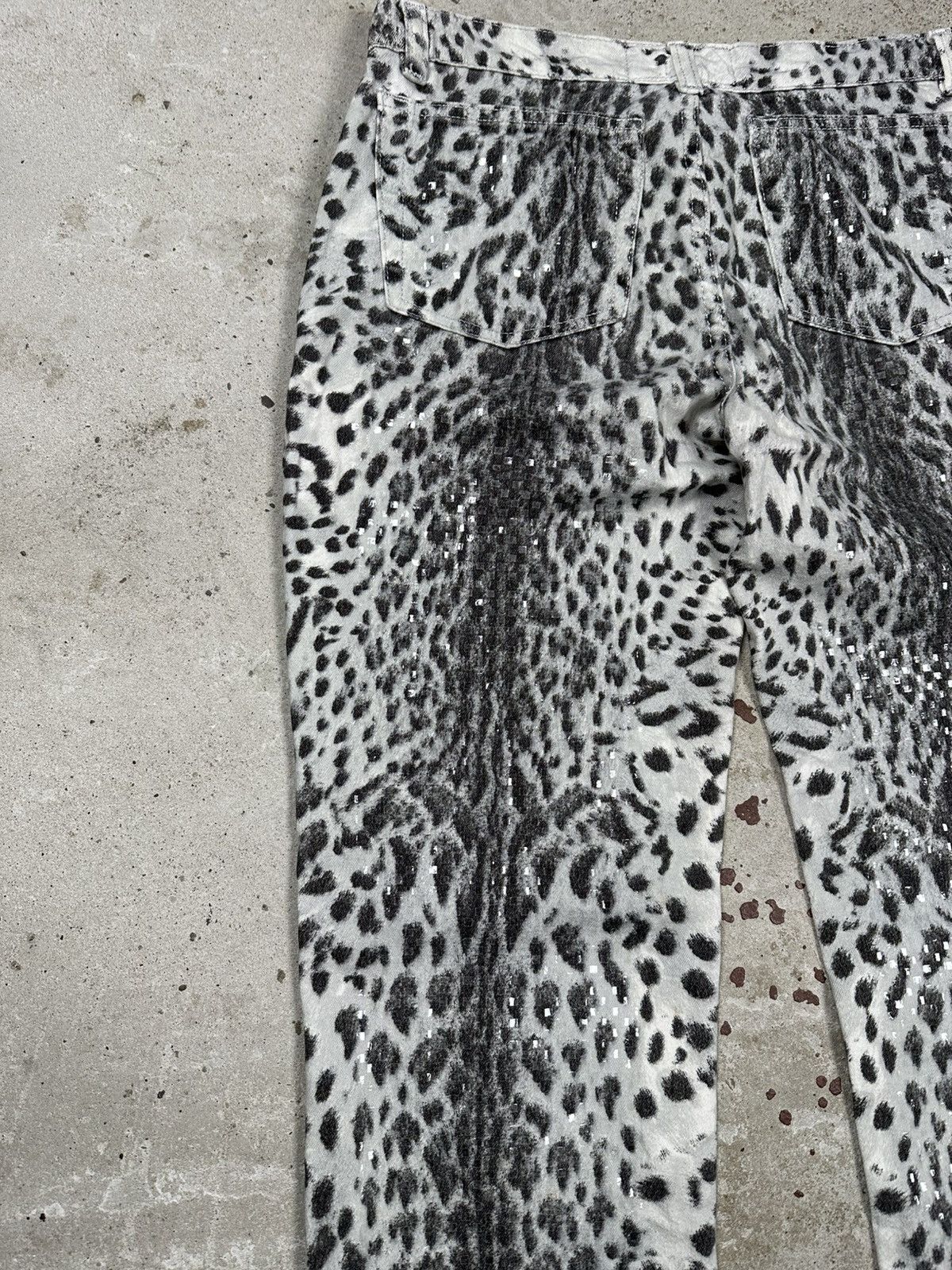 Roberto Cavalli Vintage SS2000 Roberto Cavalli Leopard Skin Print Pants Size 25" / US 0 / IT 36 - 16 Thumbnail