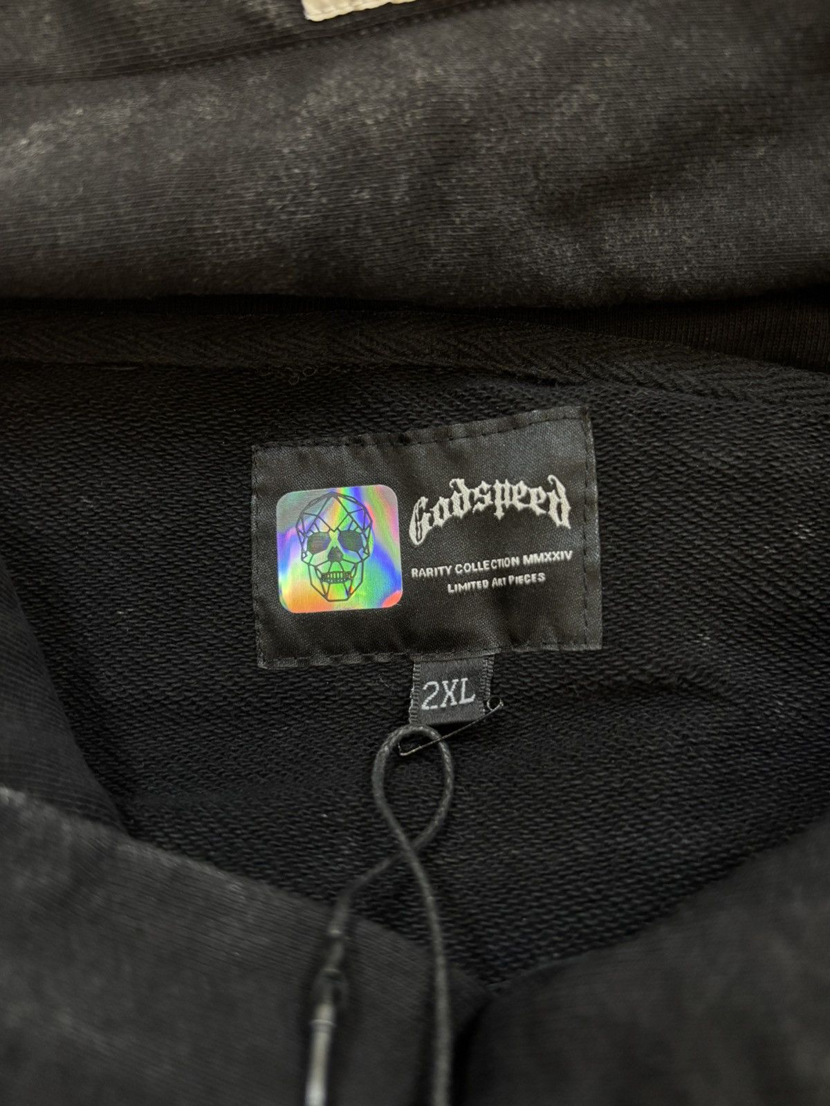 Godspeed Godspeed R.O.R. Hoodie, Washed Black Size US XXL / EU 58 / 5 - 7 Thumbnail