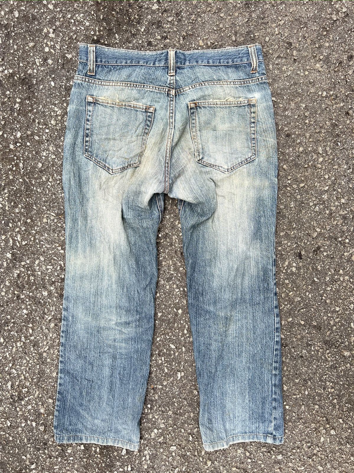 Japanese Brand 3. Japanese Tradisional Motive Jeans Size 32" / US 10 / IT 46 - 2 Thumbnail