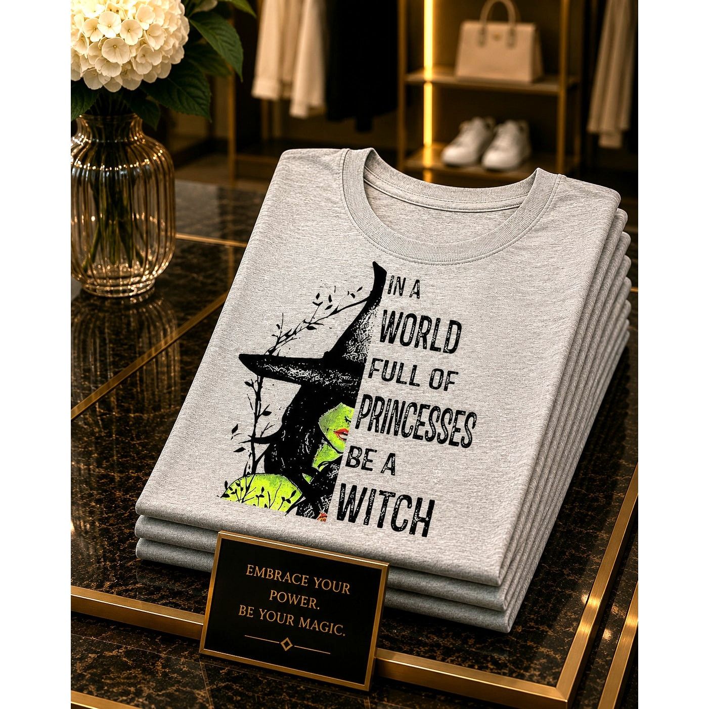Other In a World Full of Princesses Be a Witch Wicked Oz T Shirt 6 Size M / US 6-8 / IT 42-44 - 1 Thumbnail