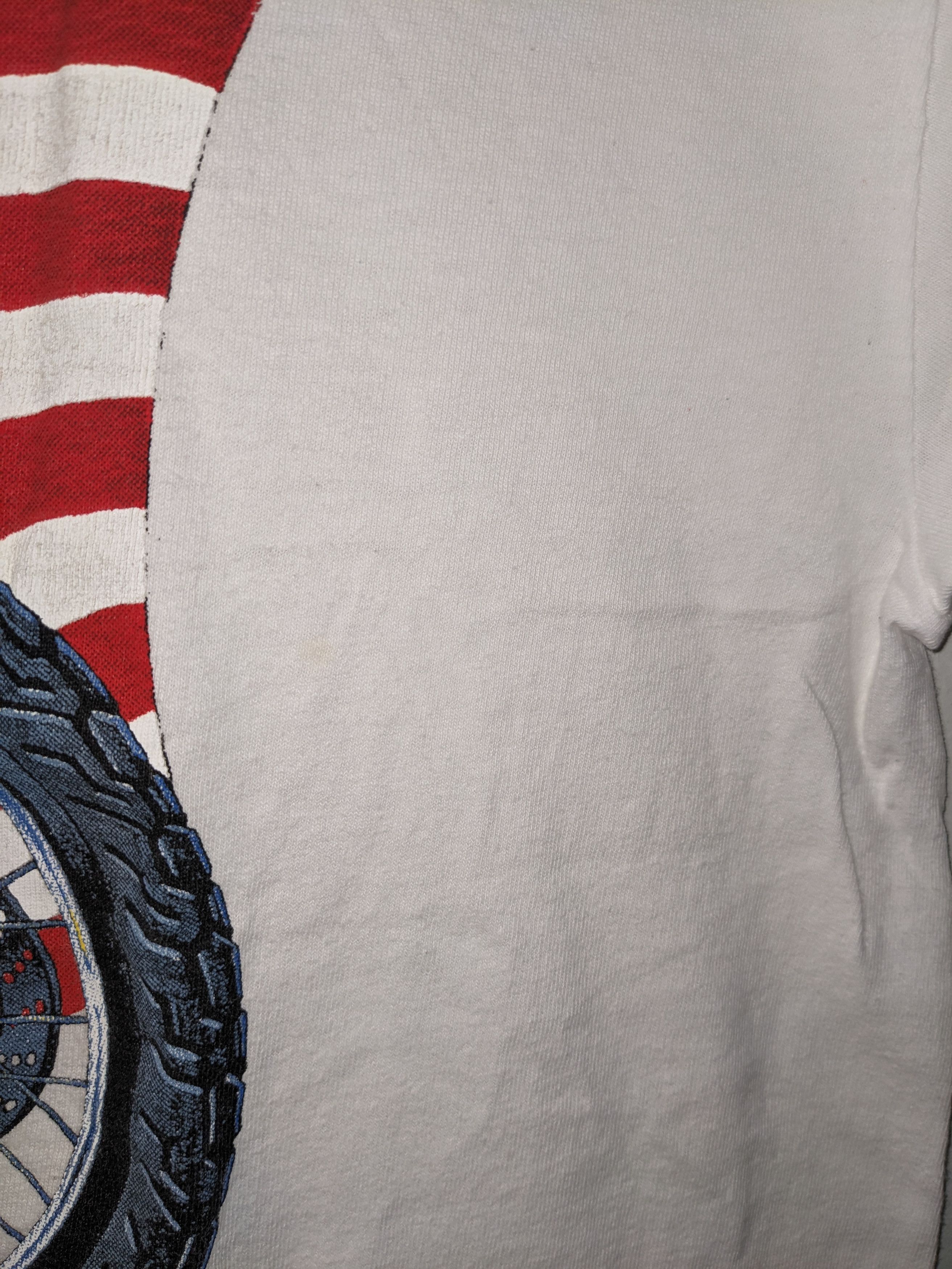 Harley Davidson × Vintage Vintage 90s Free Spirit Harley Davidson Eagle T-Shirt Size US XL / EU 56 / 4 - 10 Thumbnail