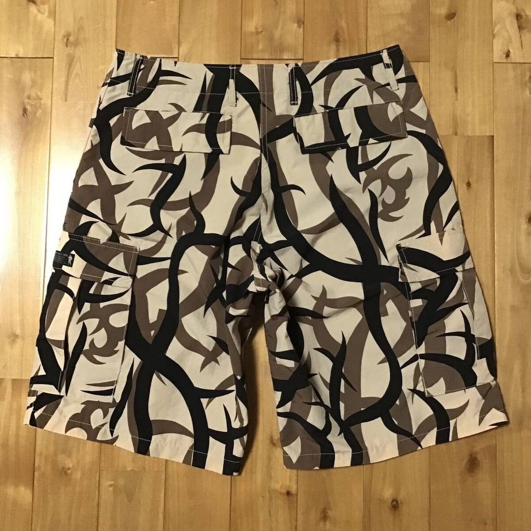 Bape 🔥Vintage🔥 BAPE Trial Camo Nylon Cargo Shorts NIGO ★size L Size US 34 / EU 50 - 3 Thumbnail
