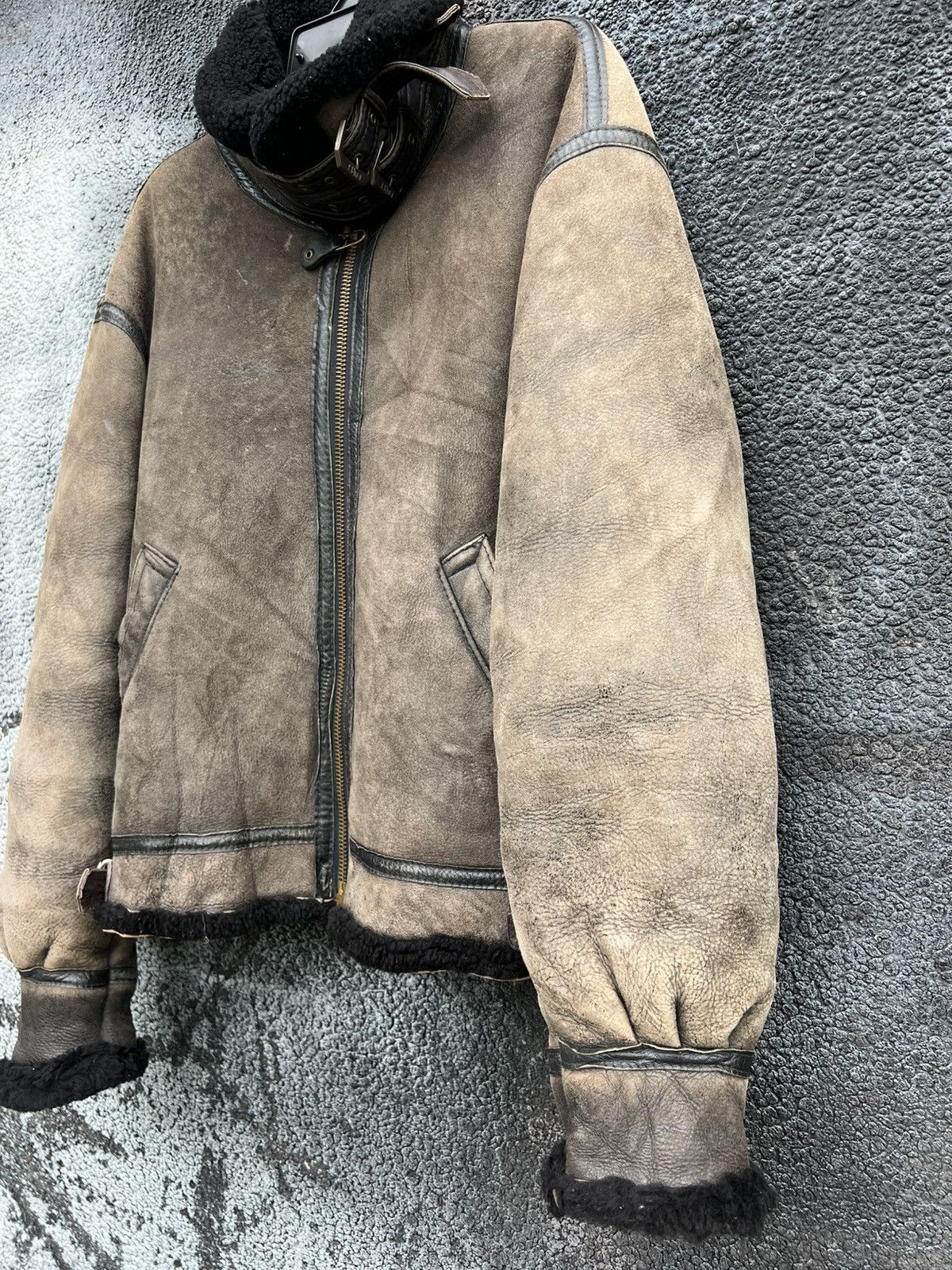 Avirex AVIREX B-3 Leather Flight Jacket Mouton Men Size US M / EU 48-50 / 2 - 3 Thumbnail