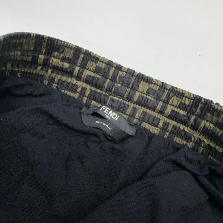 Fendi Fendi SS21 Logo Printed Casual Shorts -2508 Size US 44 / EU 60 - 3 Thumbnail
