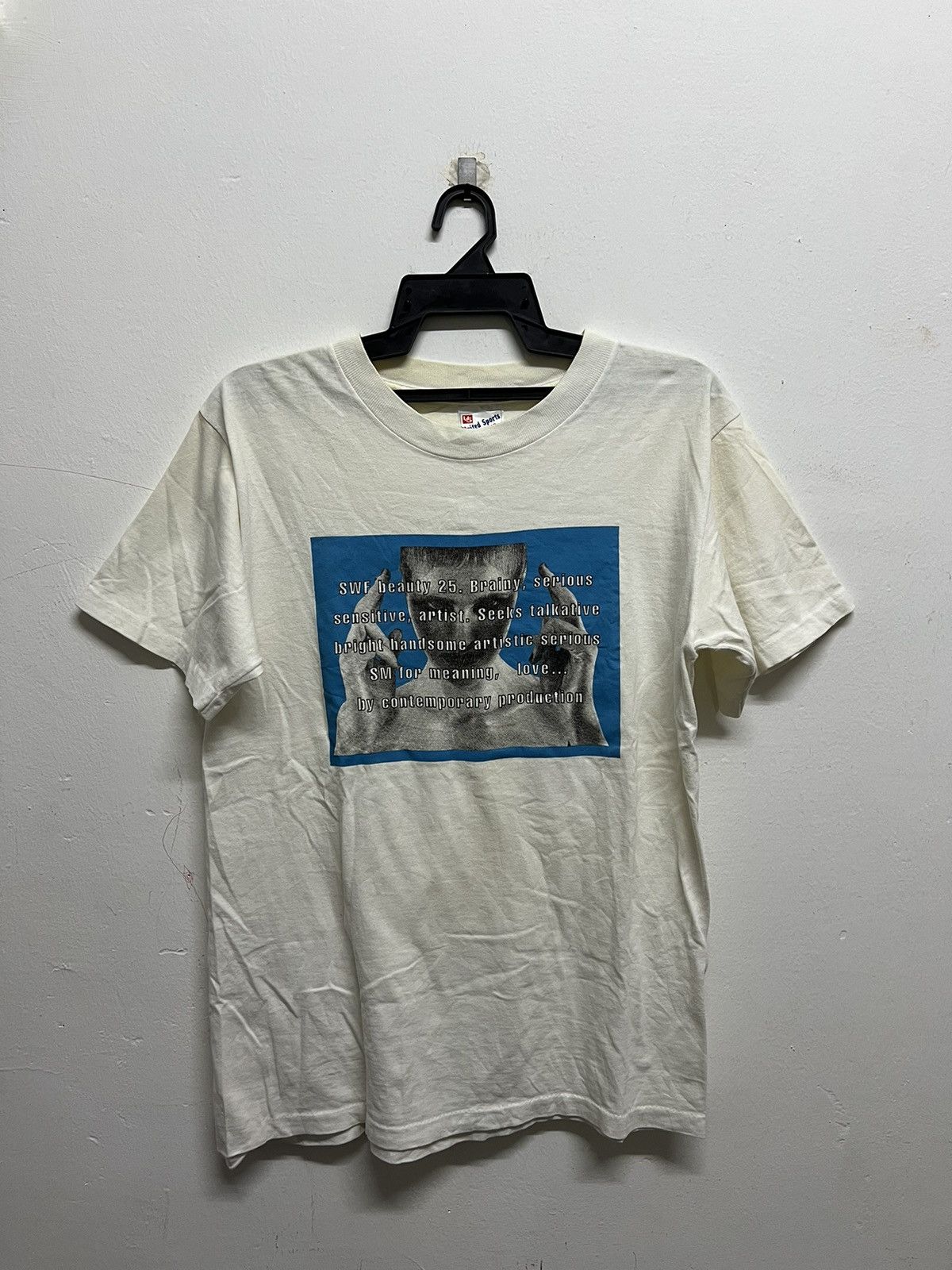 Vintage Vintage 90’s Swf Beauty Fotofolio Tee Size US M / EU 48-50 / 2 - 1 Thumbnail
