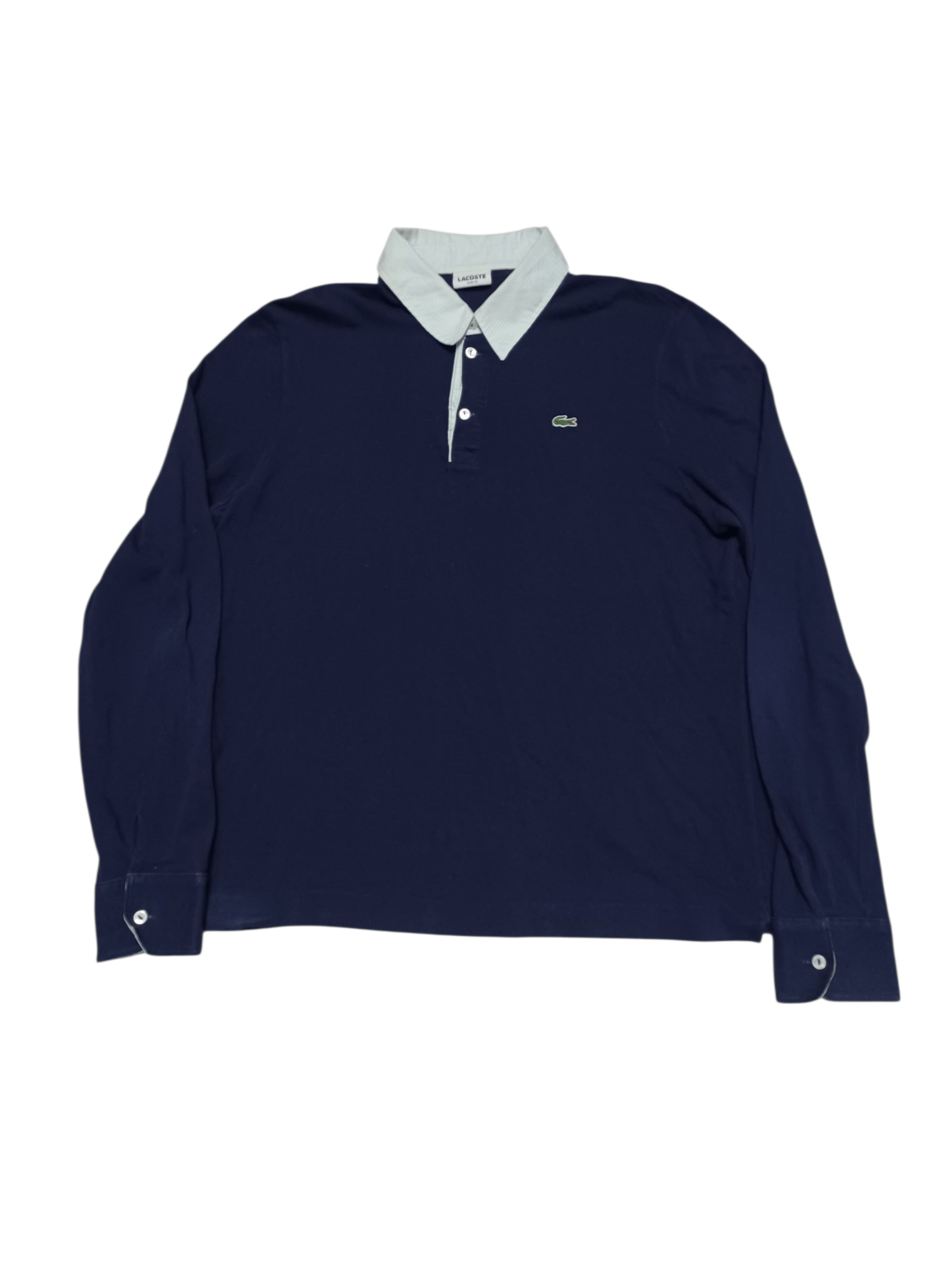 Lacoste LACOSTE VINTAGE LUXURY OLDONEY LIGHT RUGBY SHIRT Size US XXL / EU 58 / 5 - 1 Thumbnail