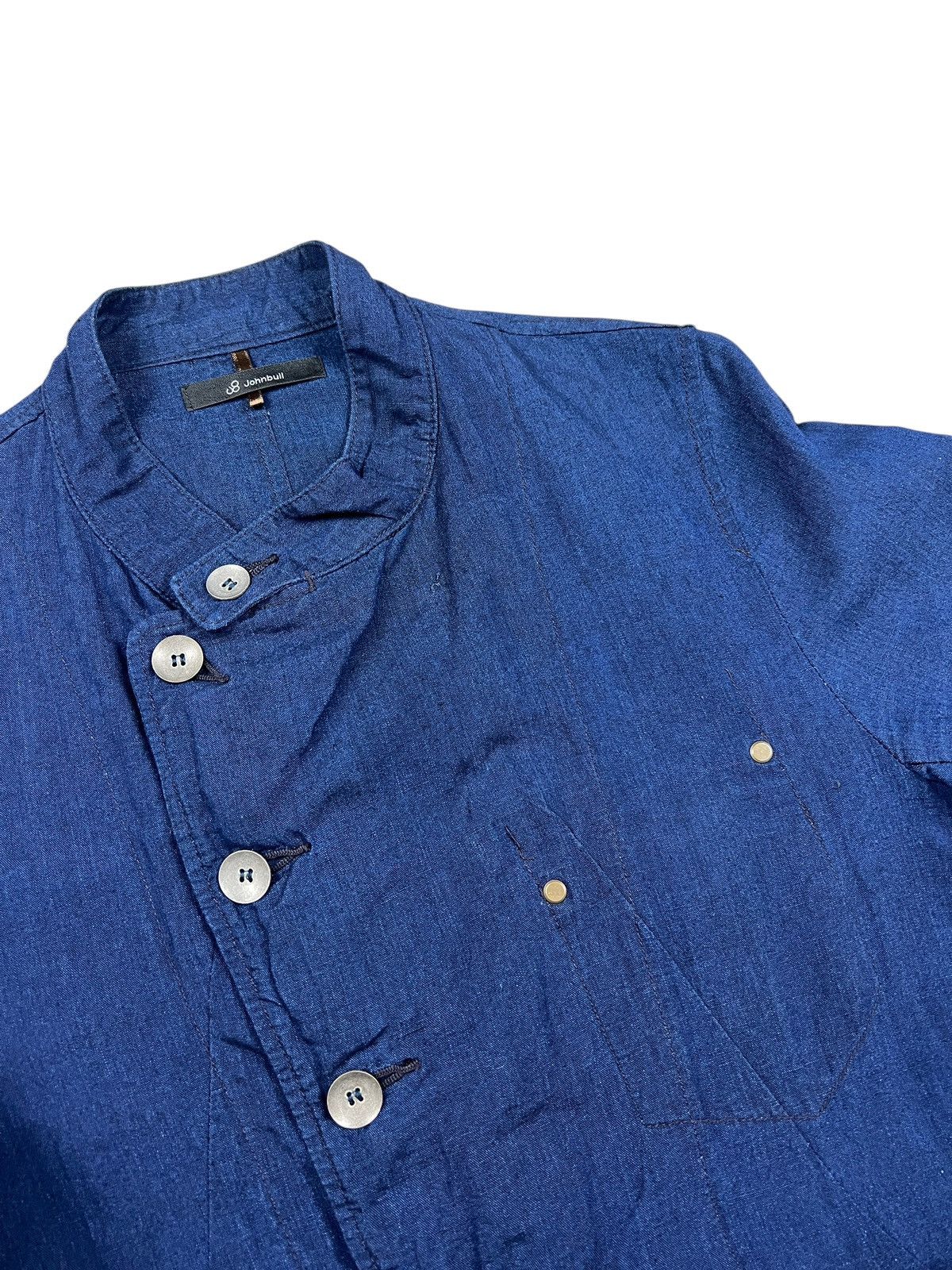 Indigo × Johnbull × Kapital Vintage Johnbull Indigo Button Jacket Size US M / EU 48-50 / 2 - 9 Thumbnail