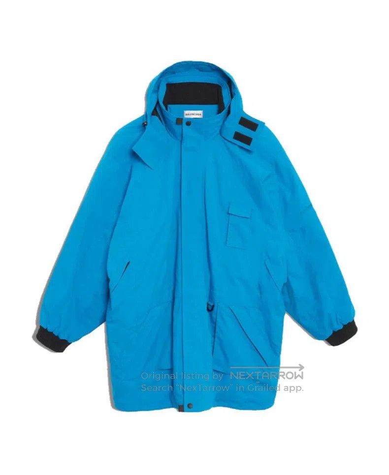 Balenciaga Balenciaga Windbreaker Jacket Size XXS / US 00 / IT 34 - 2 Thumbnail