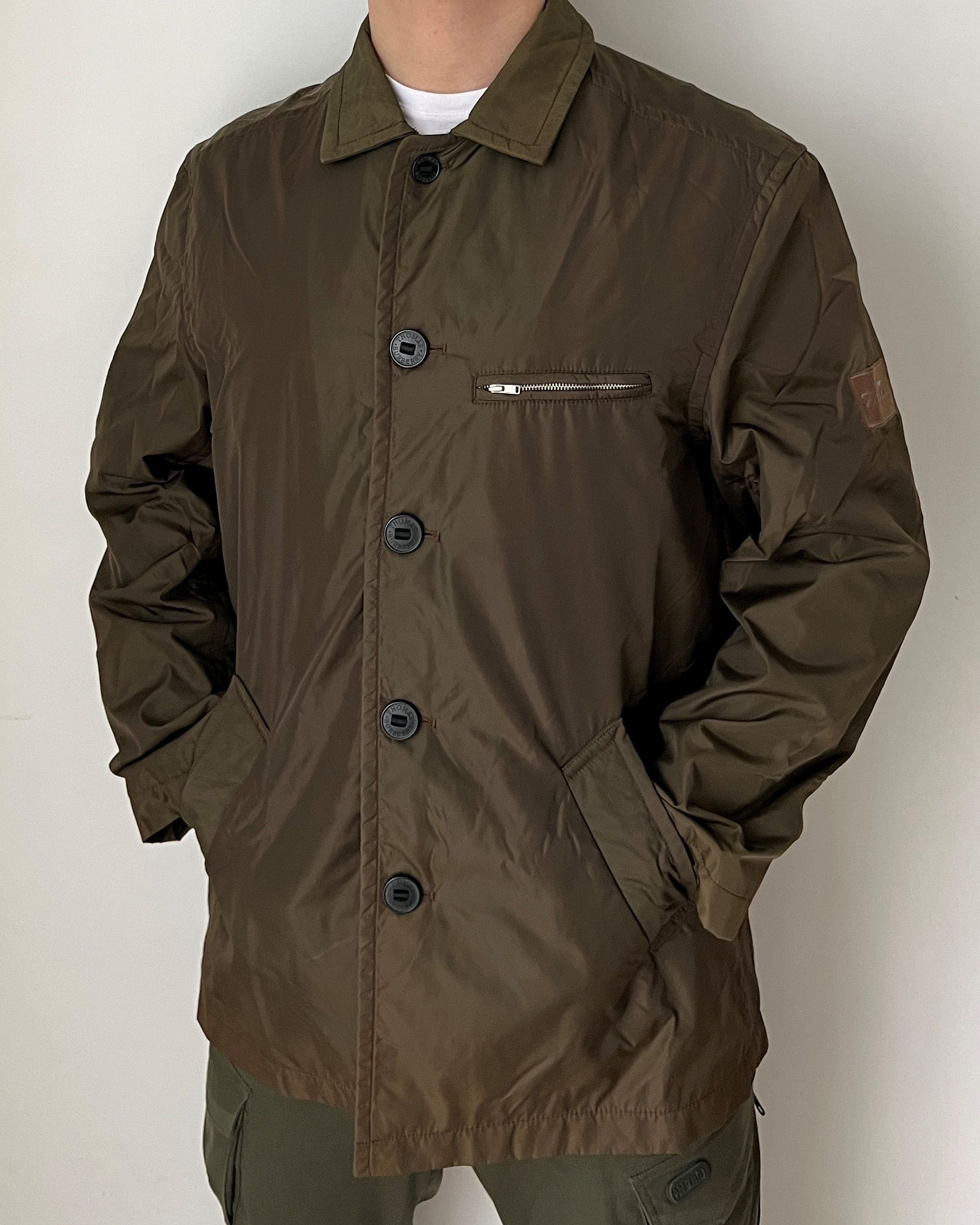 Burberry VINTAGE Y2K THOMAS BURBERRY NYLON CLASSIC JACKET Size US M / EU 48-50 / 2 - 3 Thumbnail