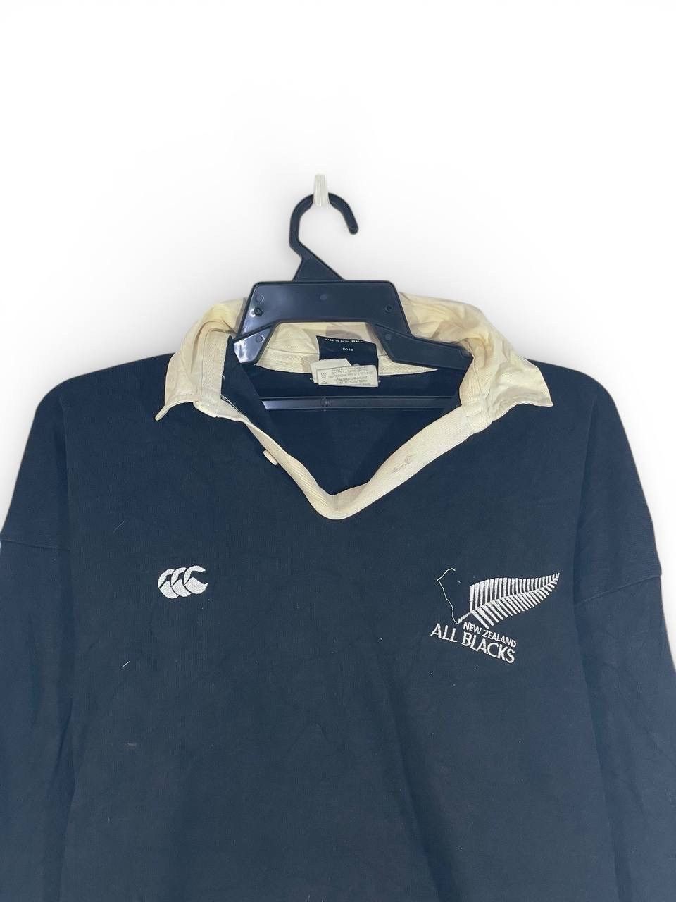 Canterbury of New Zealand Vintage 90s canterbury rugby shirt all black new zealand L Size US L / EU 52-54 / 3 - 2 Thumbnail