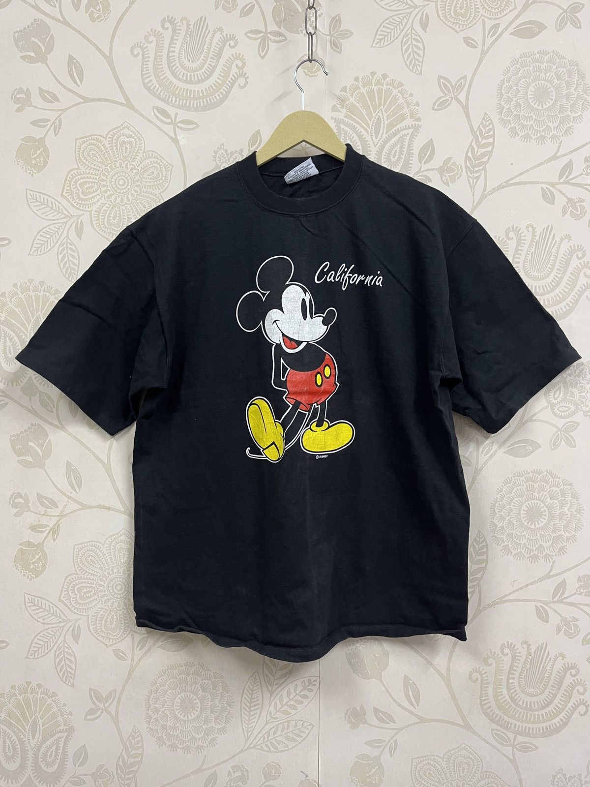 Disney Vintage Grails Mickey Mouse California Genius USA TShirt Size US L / EU 52-54 / 3 - 1 Thumbnail