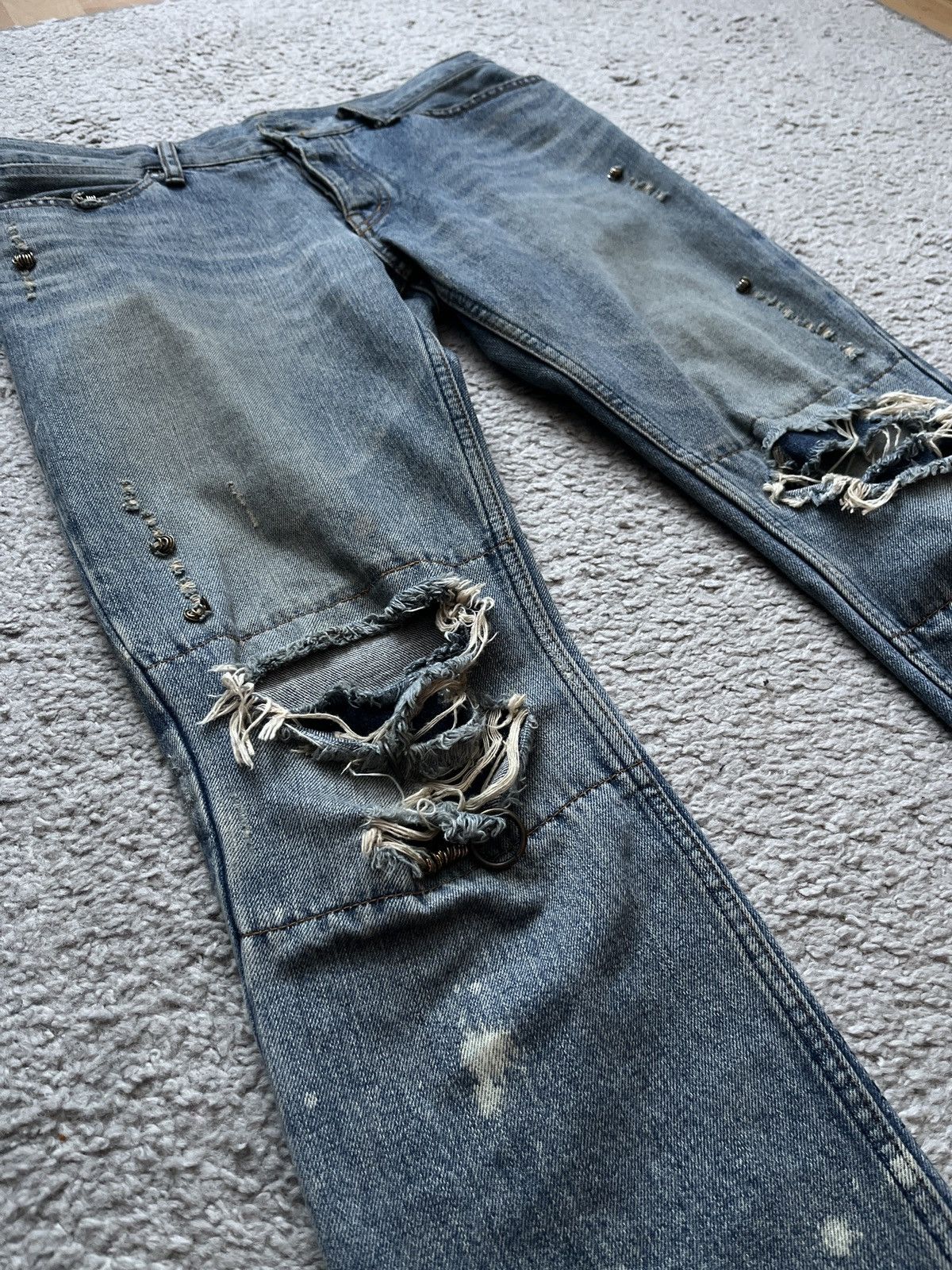 If Six Was Nine IfSixWasNine Mudmax Jeans Size US 31 - 4 Thumbnail