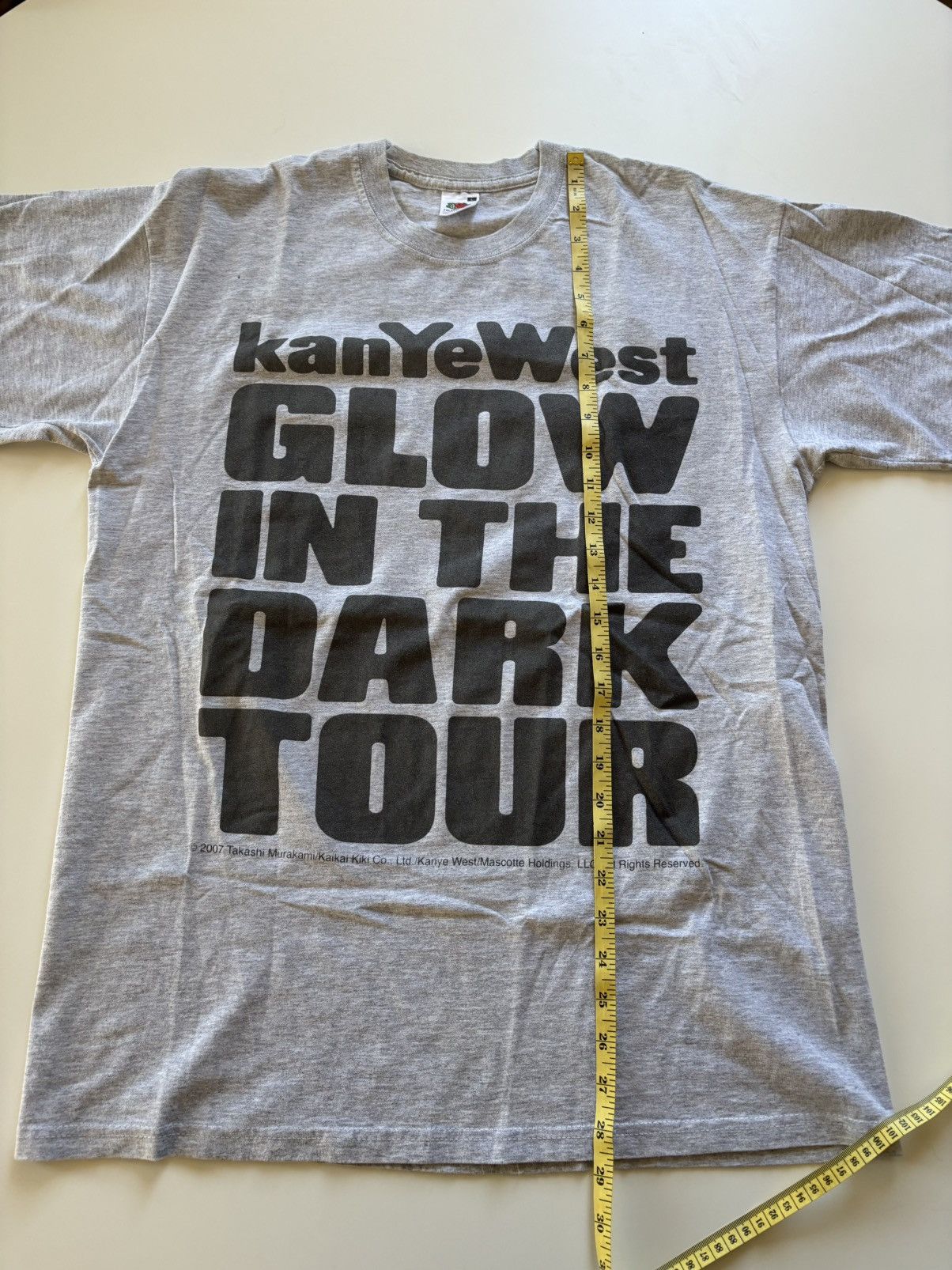Kanye West Kanye glow in the dark tour tee Size US L / EU 52-54 / 3 - 5 Thumbnail