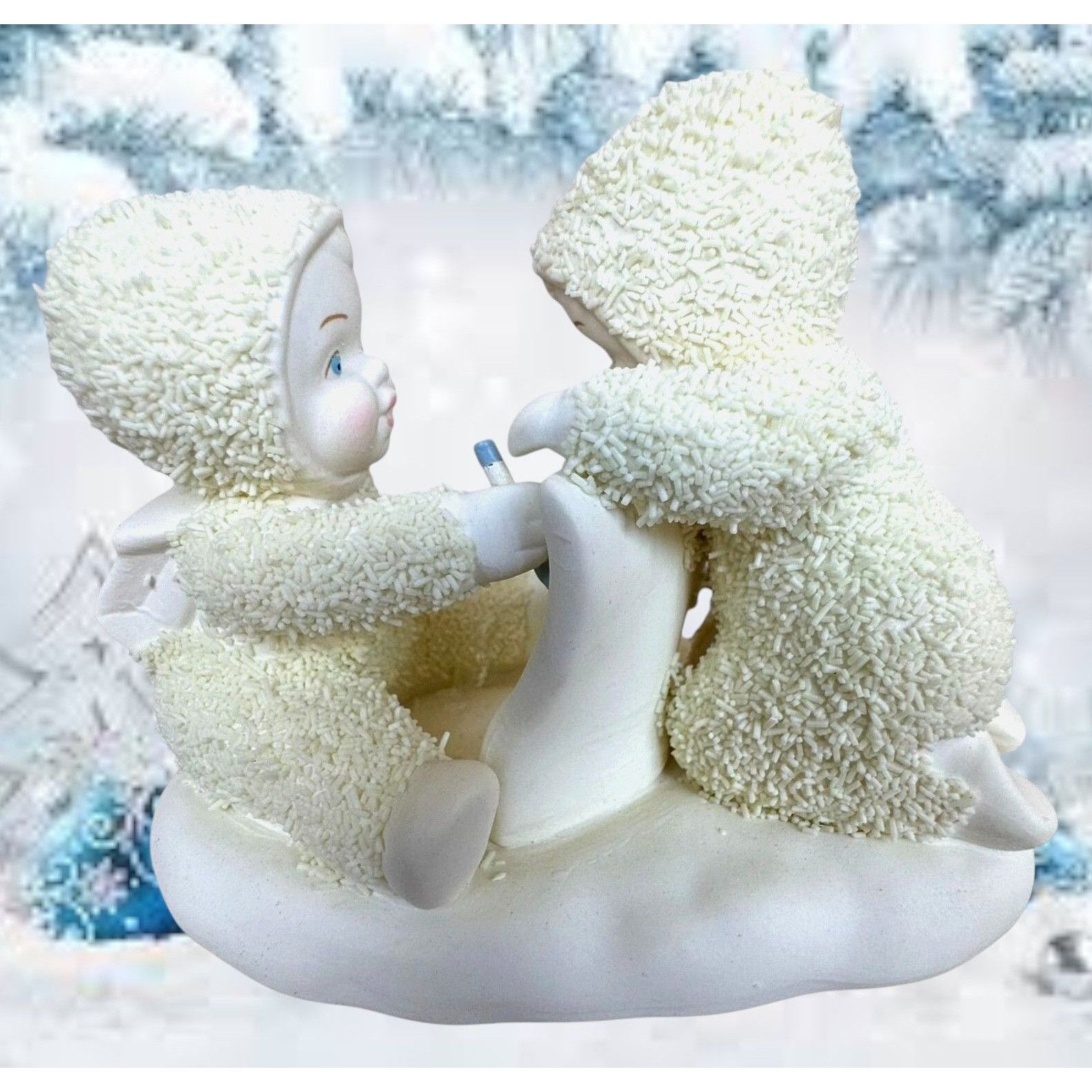 Other Department 56 Peace Talks Snowbaby Figurine 2018 Enesco Chri Size ONE SIZE - 3 Thumbnail