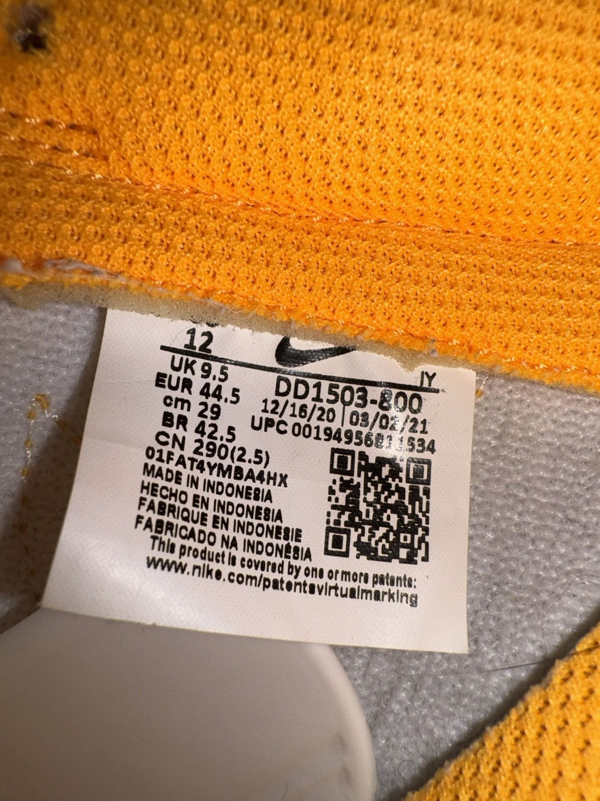 Nike Women’s Laser orange dunk Size US 10.5 / EU 43-44 - 6 Thumbnail