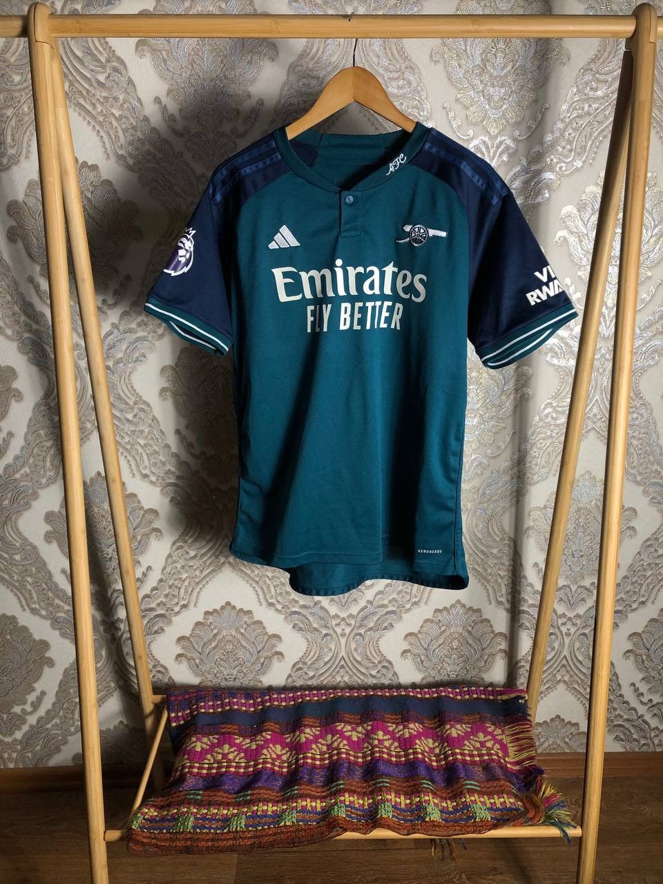 Adidas × Vintage VERY RARE ADIDAS FC ARSENAL LONDON ENGLAND SOCCER JERSEY Y2K Size US XL / EU 56 / 4 - 1 Thumbnail