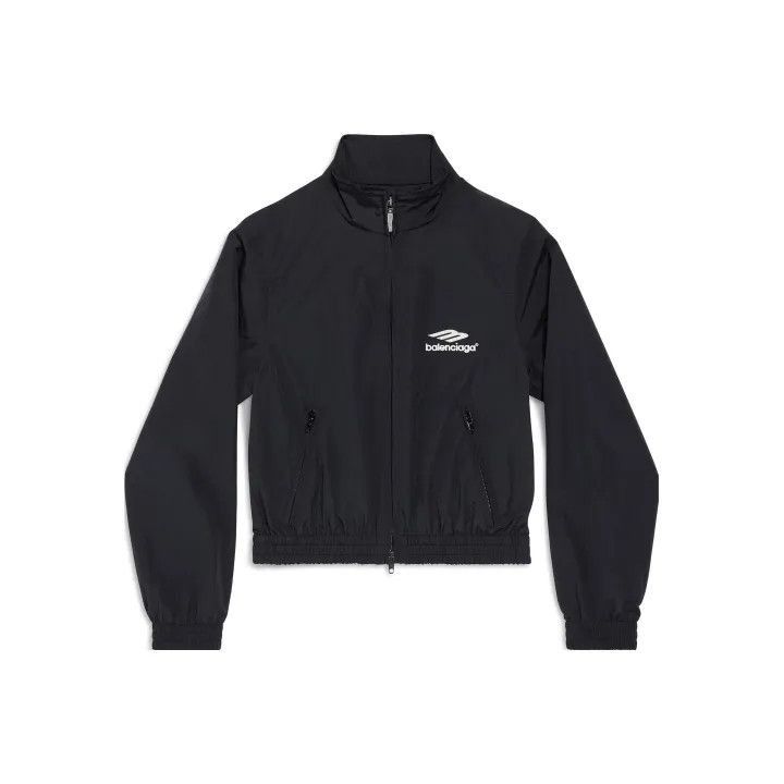 Balenciaga Balenciaga Logo Print Long Sleeve Jacket 0079-2507 Size XS / US 0-2 / IT 36-38 - 1 Thumbnail
