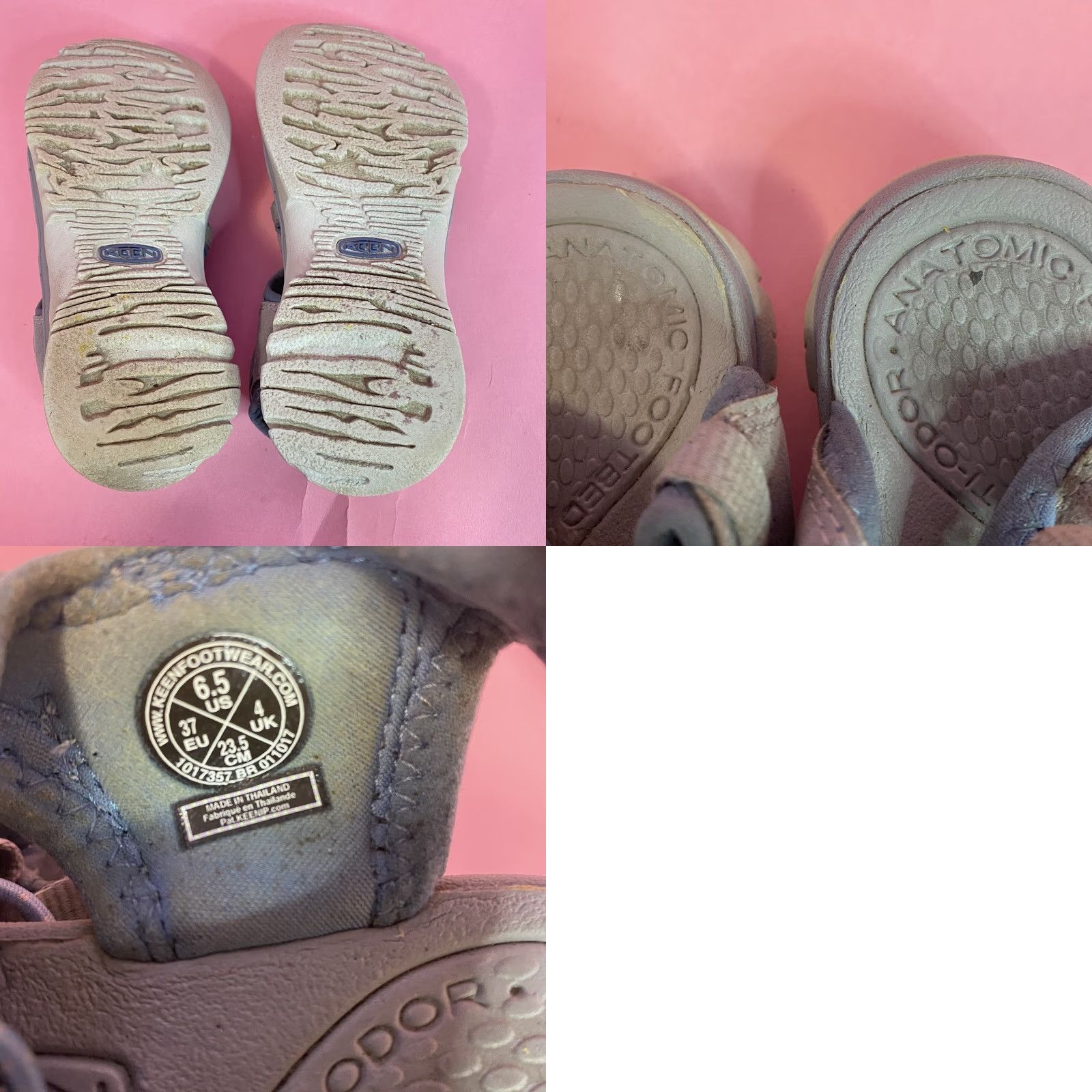 KEEN Keen Women's Whisper Waterproof Sandals Size 6.5 Blue Shadow/Alloy 1017357 Pair Size US 4 / IT 34 - 8 Thumbnail