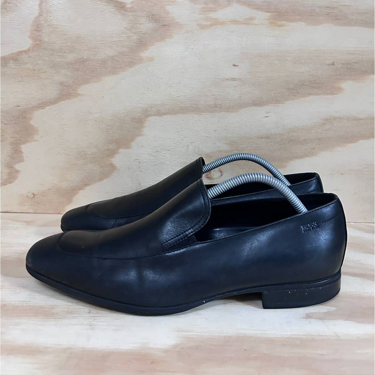 Hugo Boss Hugo Boss Boss Fashion Loafer Dress shoes Black Men's 9 Size US 9 / EU 42 - 3 Thumbnail