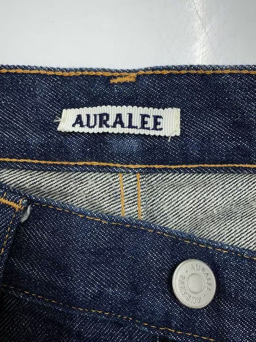 Auralee AURALEE Hard Twist Denim Wide Pants Navy 32 Size US 30 / EU 46 - 4 Thumbnail