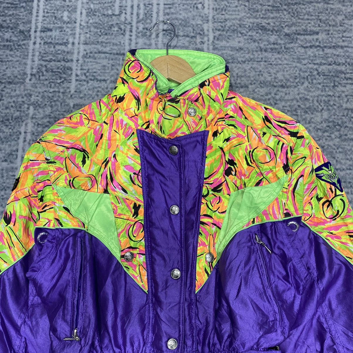 Descente × Vintage Vintage Descente Ski Winter Jacket 80s 70s Era Crop Size L / US 10 / IT 46 - 4 Thumbnail