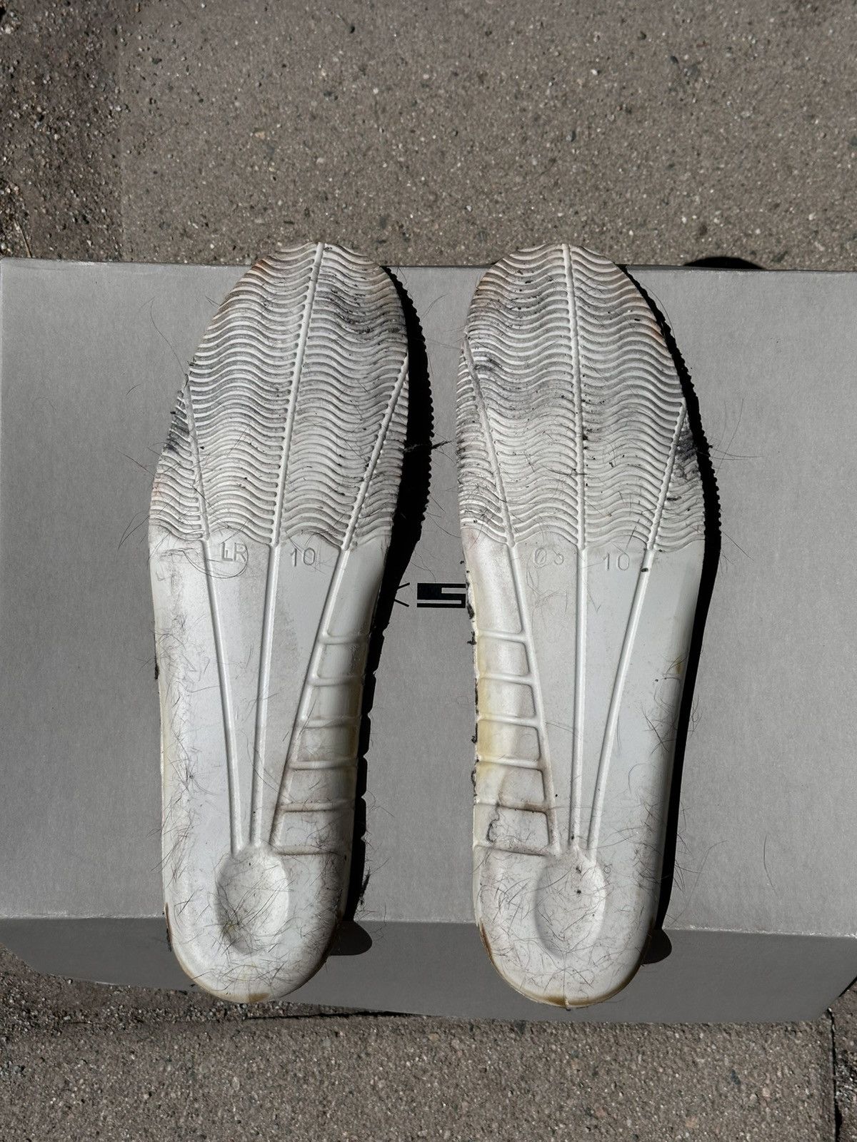 Rick Owens Drkshdw Rick Owens DRKSHDW Black Sneaks Sneakers Size US 11.5 / EU 44-45 - 16 Thumbnail