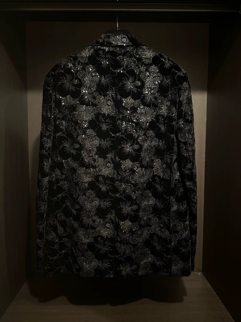 Yves Saint Laurent Saint Laurent Hibiscus Suit 2502-Nextarrow Size 52R - 2 Thumbnail