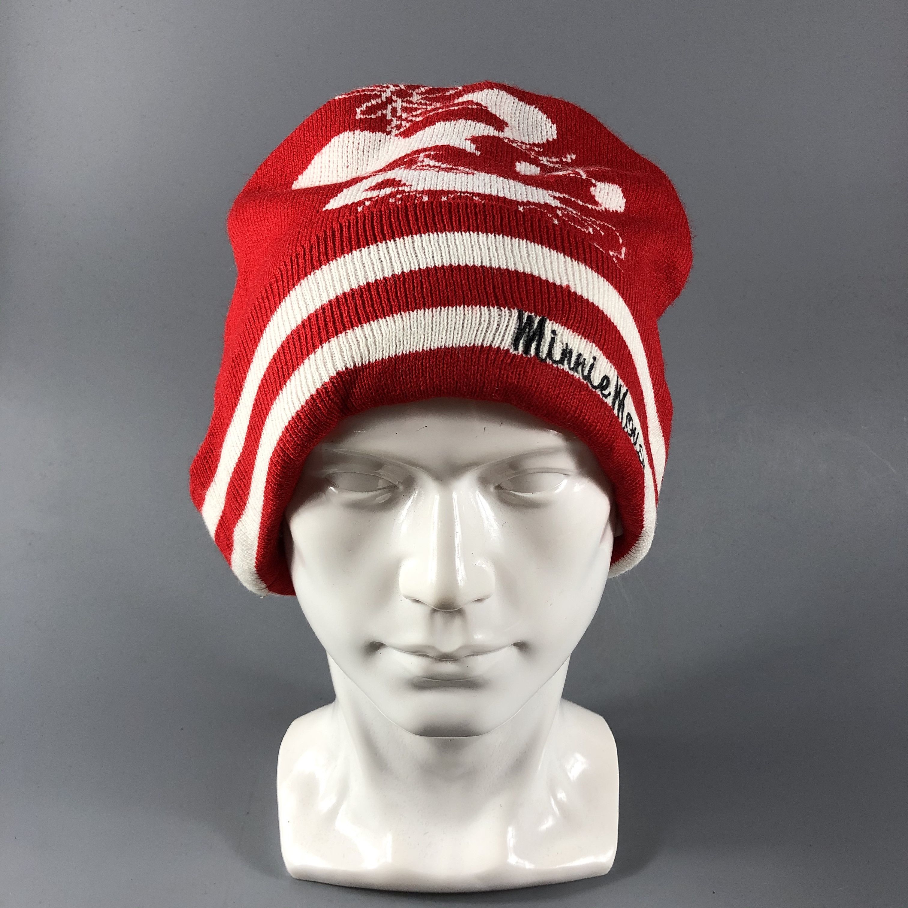 Disney Minnie Mouse Beanie Snowcap Snow Hat B649 Size ONE SIZE - 1 Thumbnail