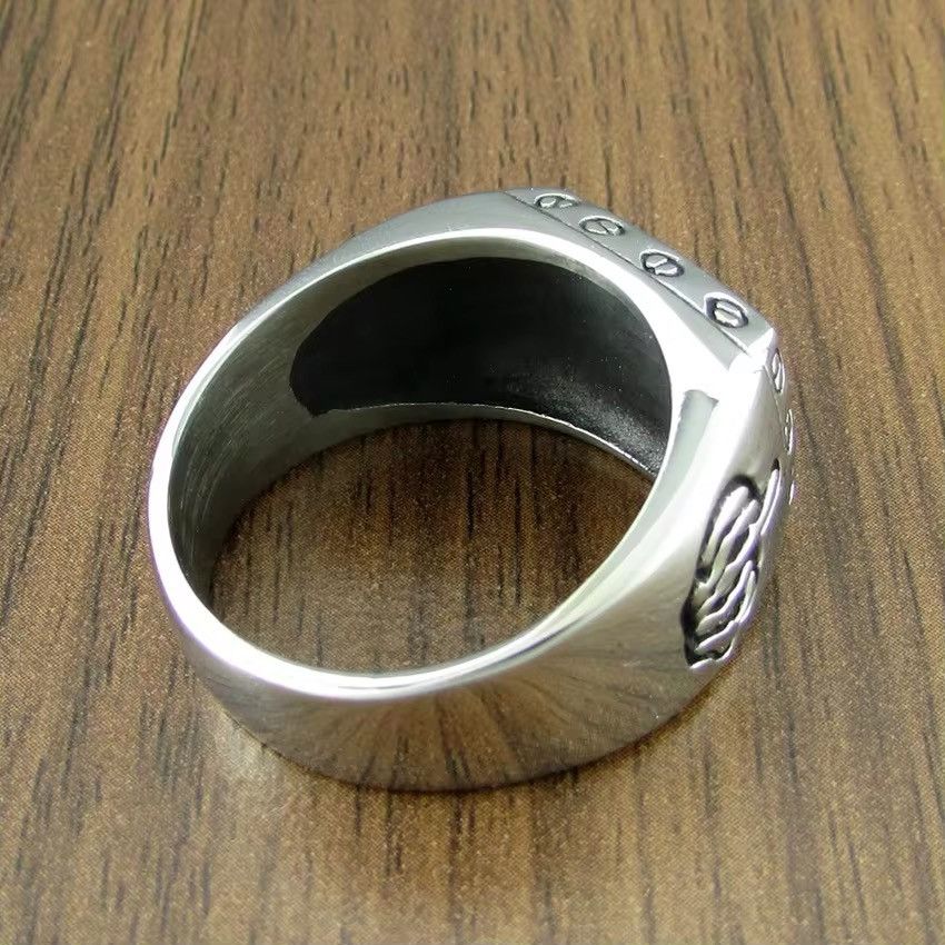 Vintage "FTW" Mechanical Screw Finger Ring (size 7-15) Size ONE SIZE - 4 Thumbnail