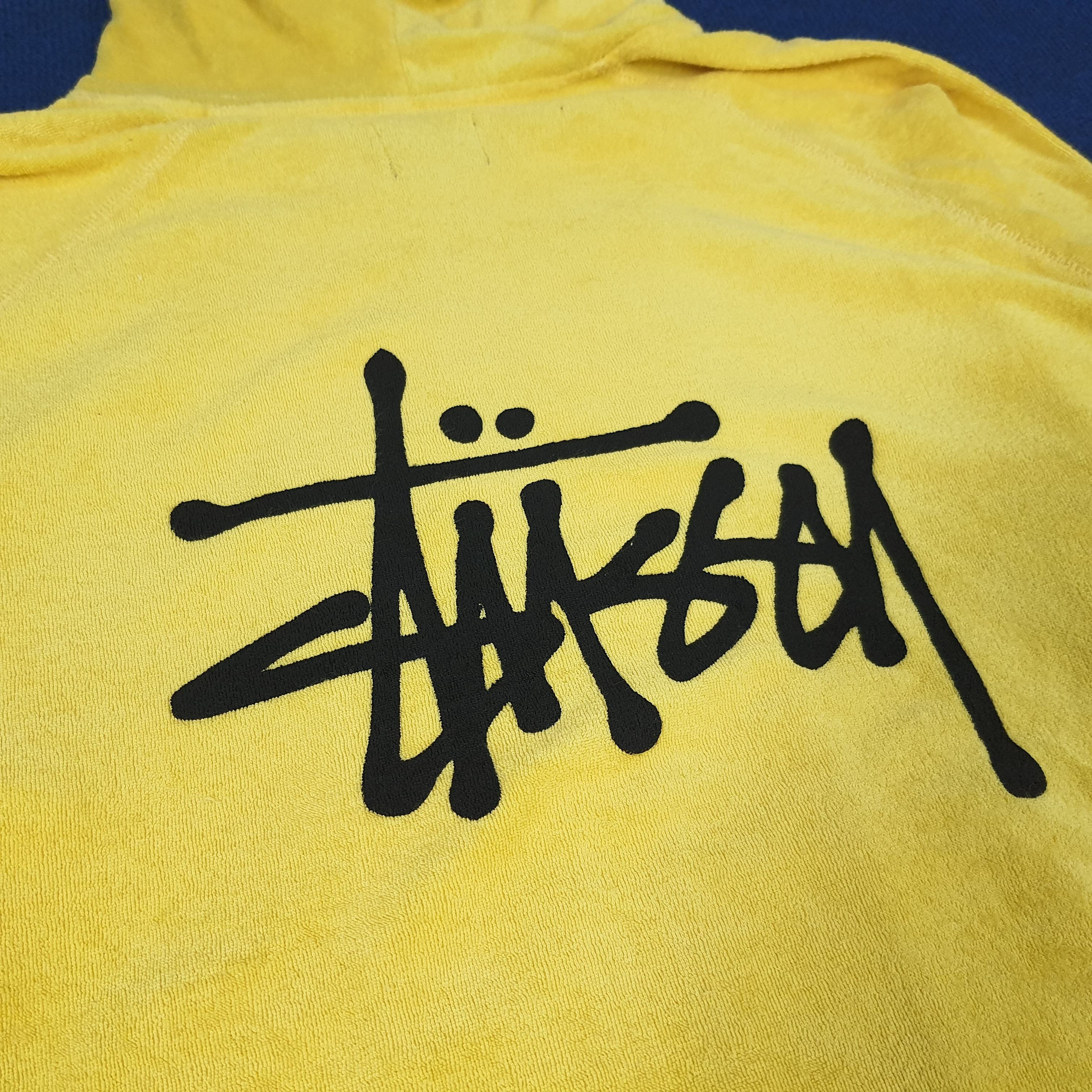 Stussy × Vintage Vintage Stussy Streetwear Custom Logo Zipper Hoodies Size US M / EU 48-50 / 2 - 2 Thumbnail