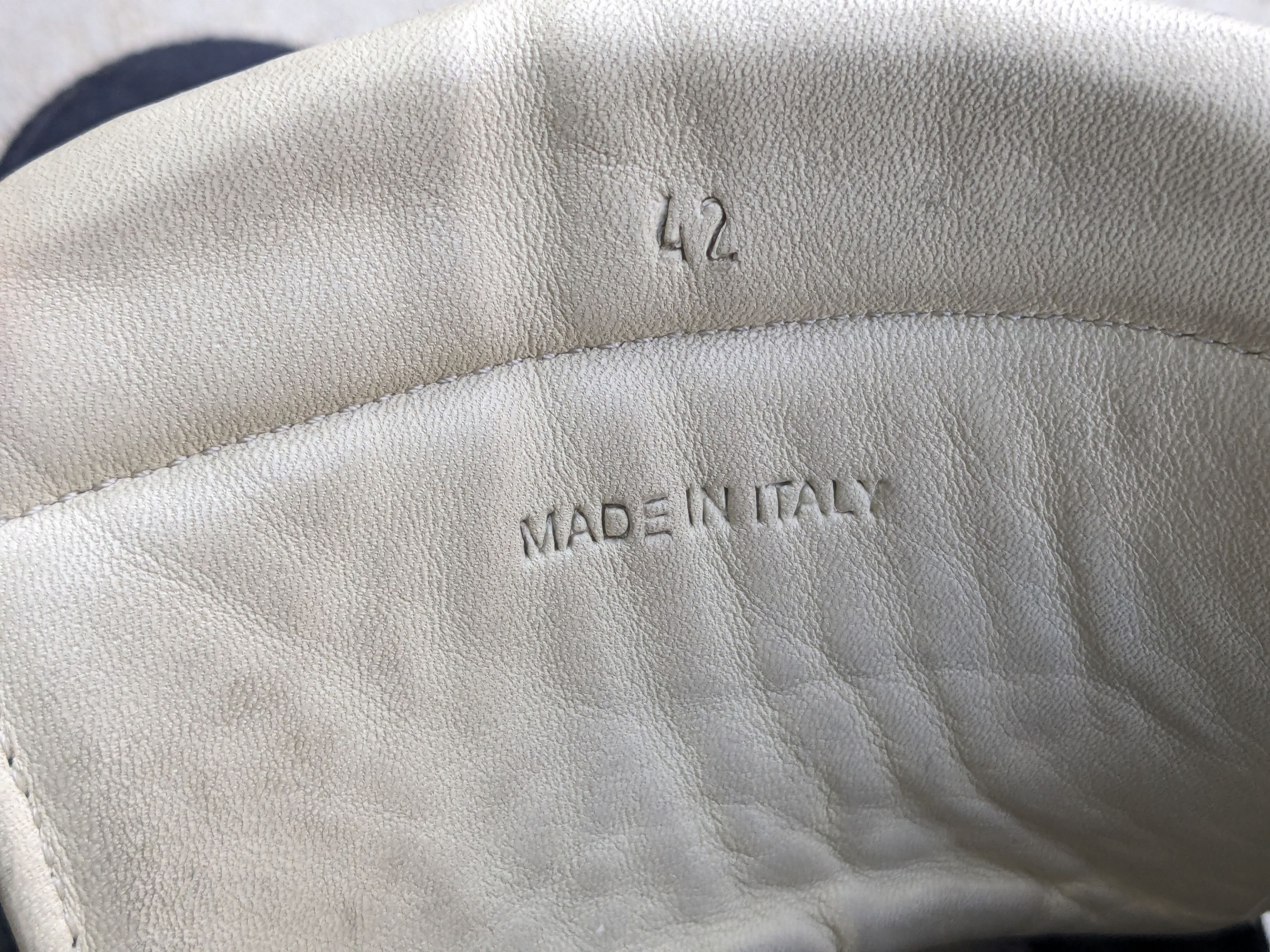 Maison Margiela Maison Margiela Future Navy Blue Wool 9 42 High Tops Size US 9 / EU 42 - 8 Thumbnail