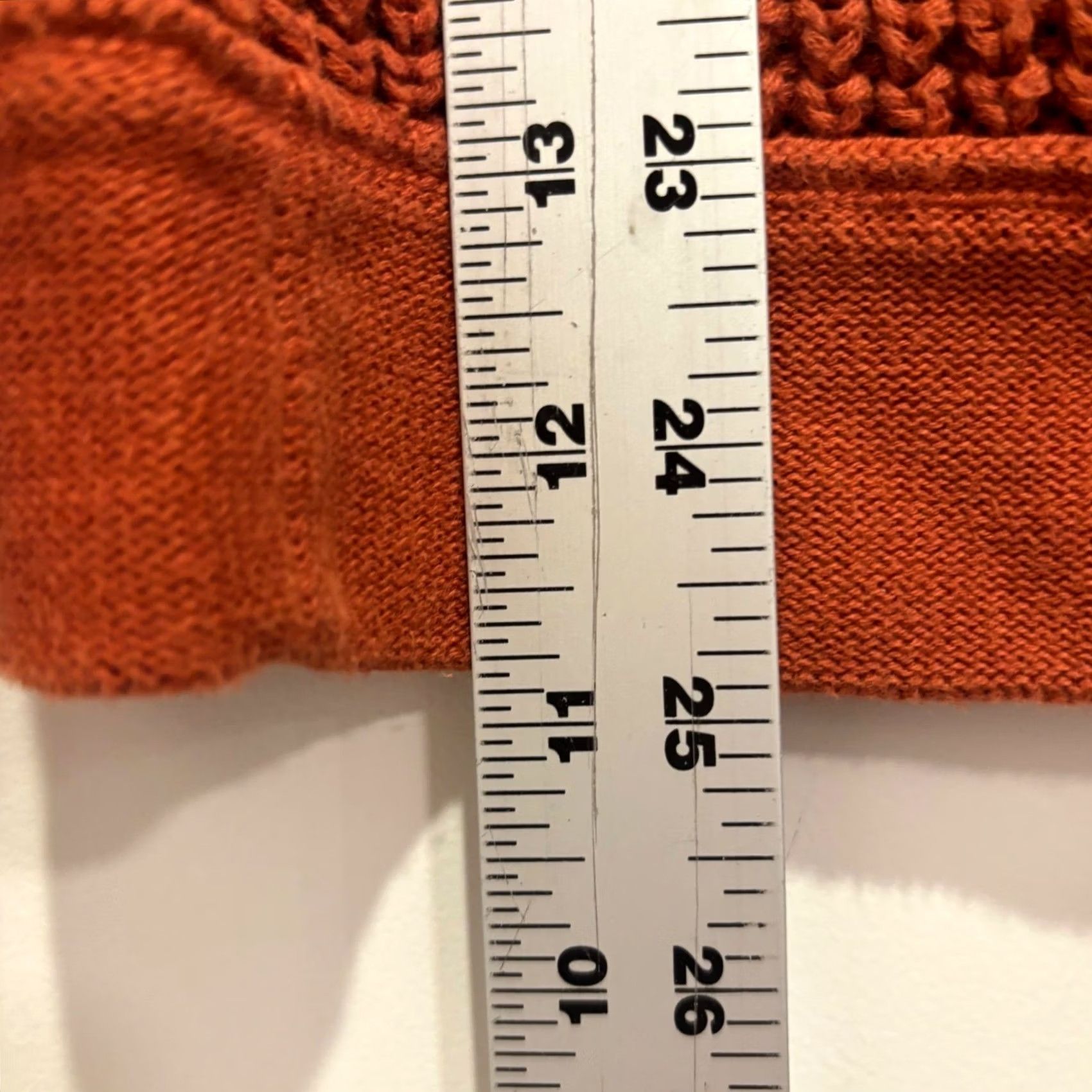 J.Crew J.Crew Womens Orange Cotton Textured Knit Raglan Sweater Small Size S / US 4 / IT 40 - 6 Thumbnail