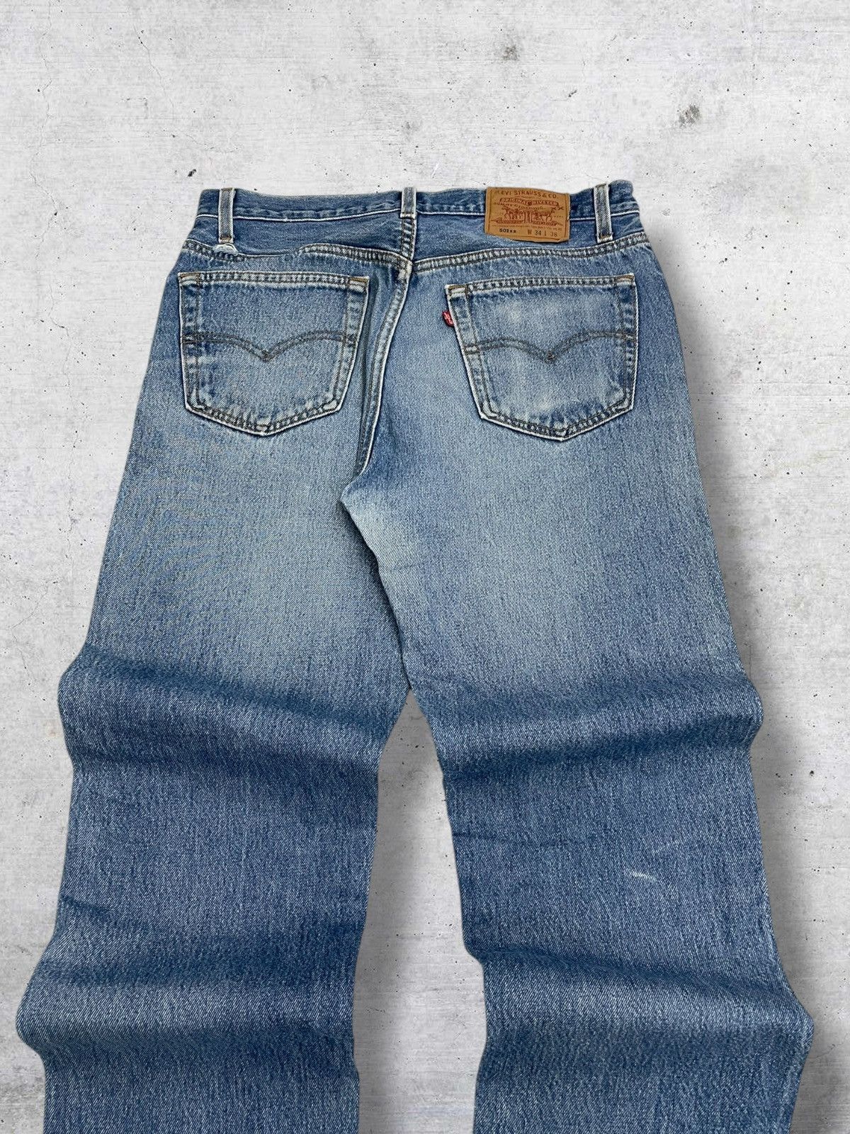 Levi's Vintage Clothing VINTAGE 501 LEVIS USA DESIGNER 90S OG OLD STAIN DENIM STYLE Size US 31 - 11 Thumbnail