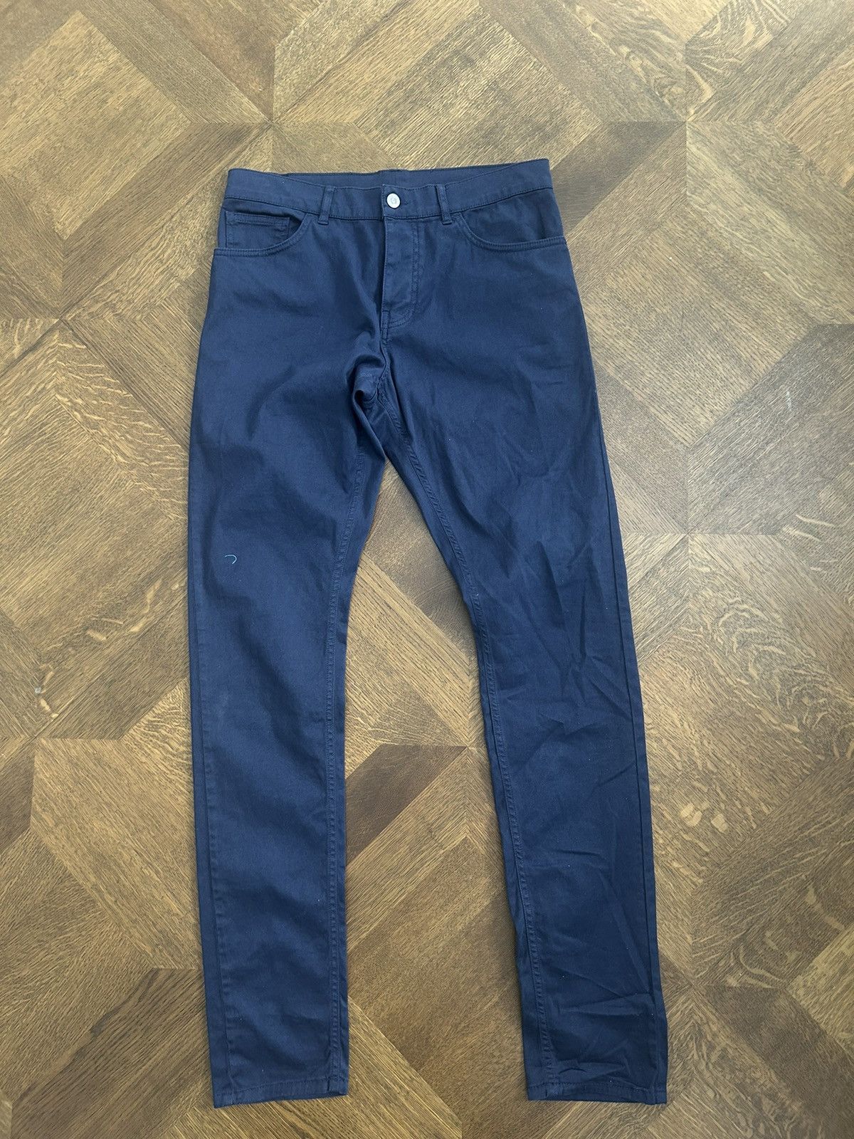 Balenciaga Navy blue casual suit khaki balenciaga jeans Size US 31 - 2 Thumbnail