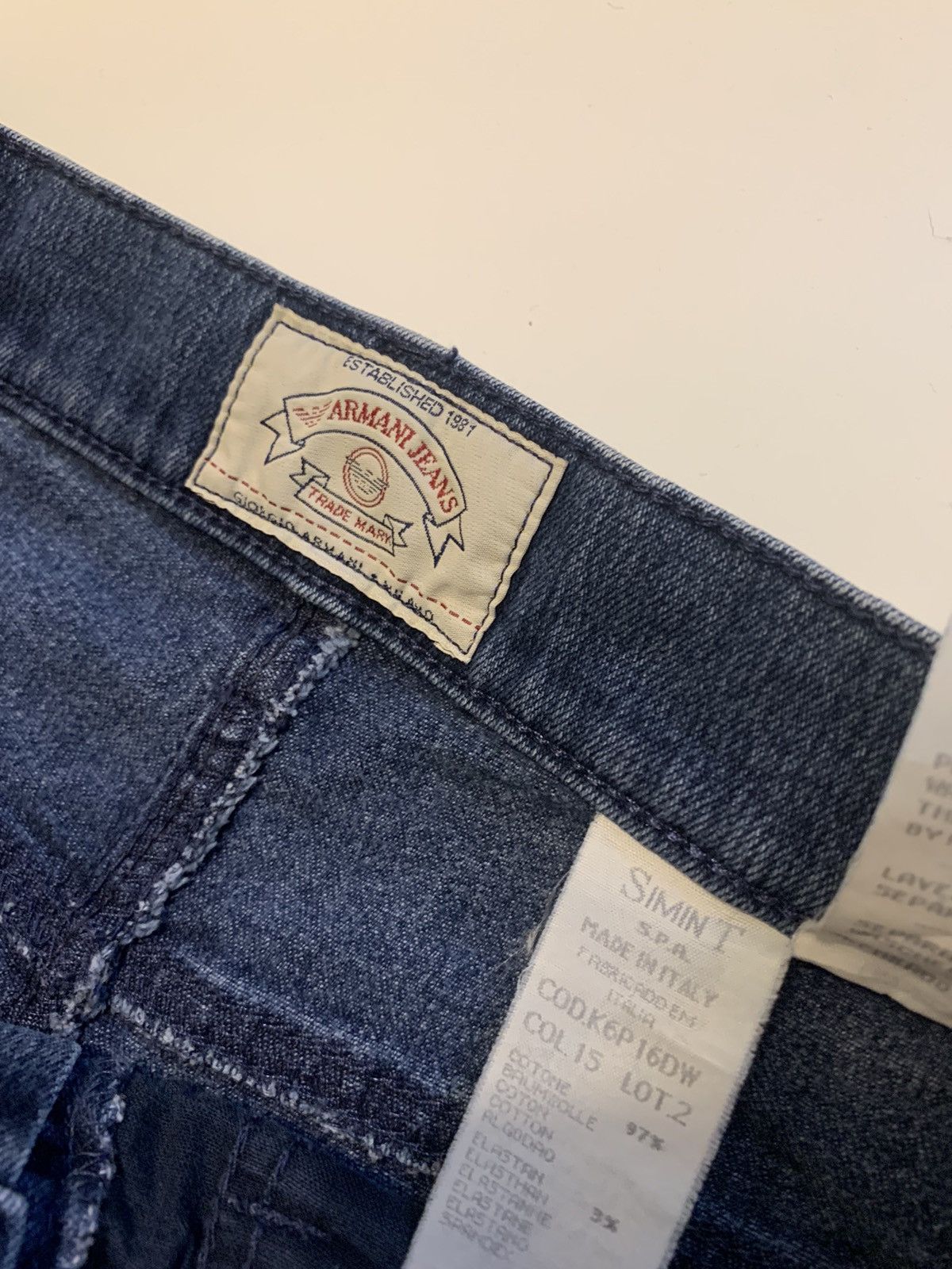 Armani Armani Jeans x Denim Size US 28 / EU 44 - 2 Thumbnail