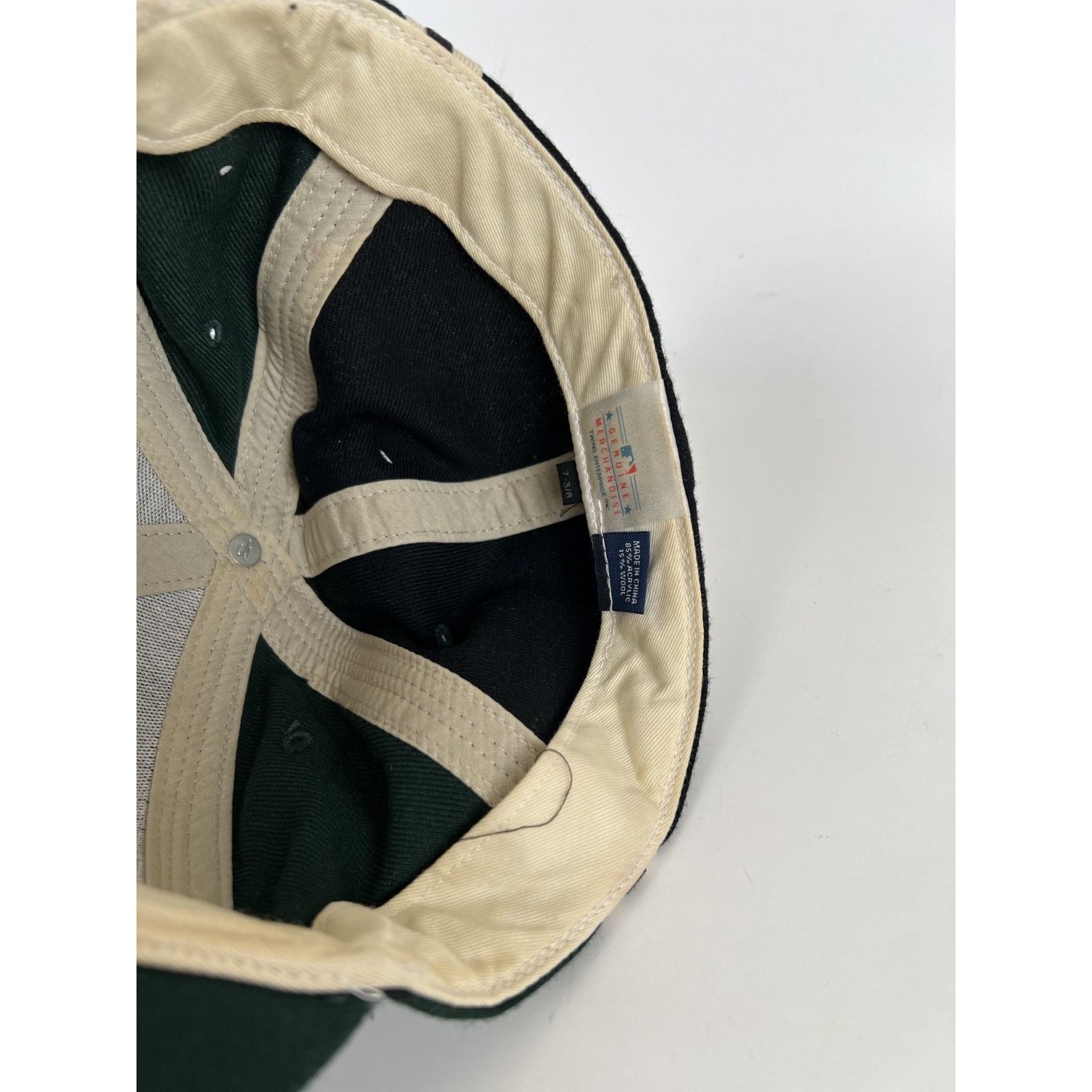 Twins Enterprise Inc. Vintage Oakland Athletics Hat Cap Twins Size 7 3/8 Acrylic W Size ONE SIZE - 9 Thumbnail