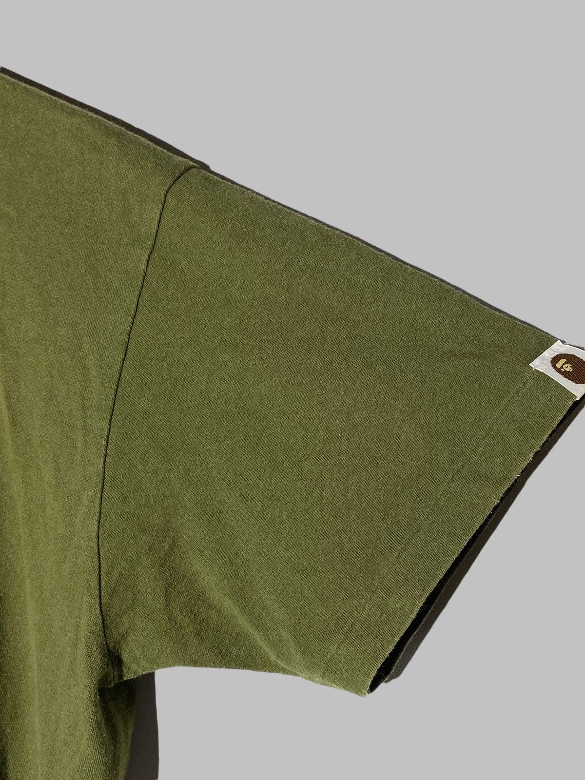 Bape 🔥 BAPE STAR LOGO TEE OLIVE GREEN JAPAN STREETWEAR Y2K 🔥 Size US M / EU 48-50 / 2 - 5 Thumbnail