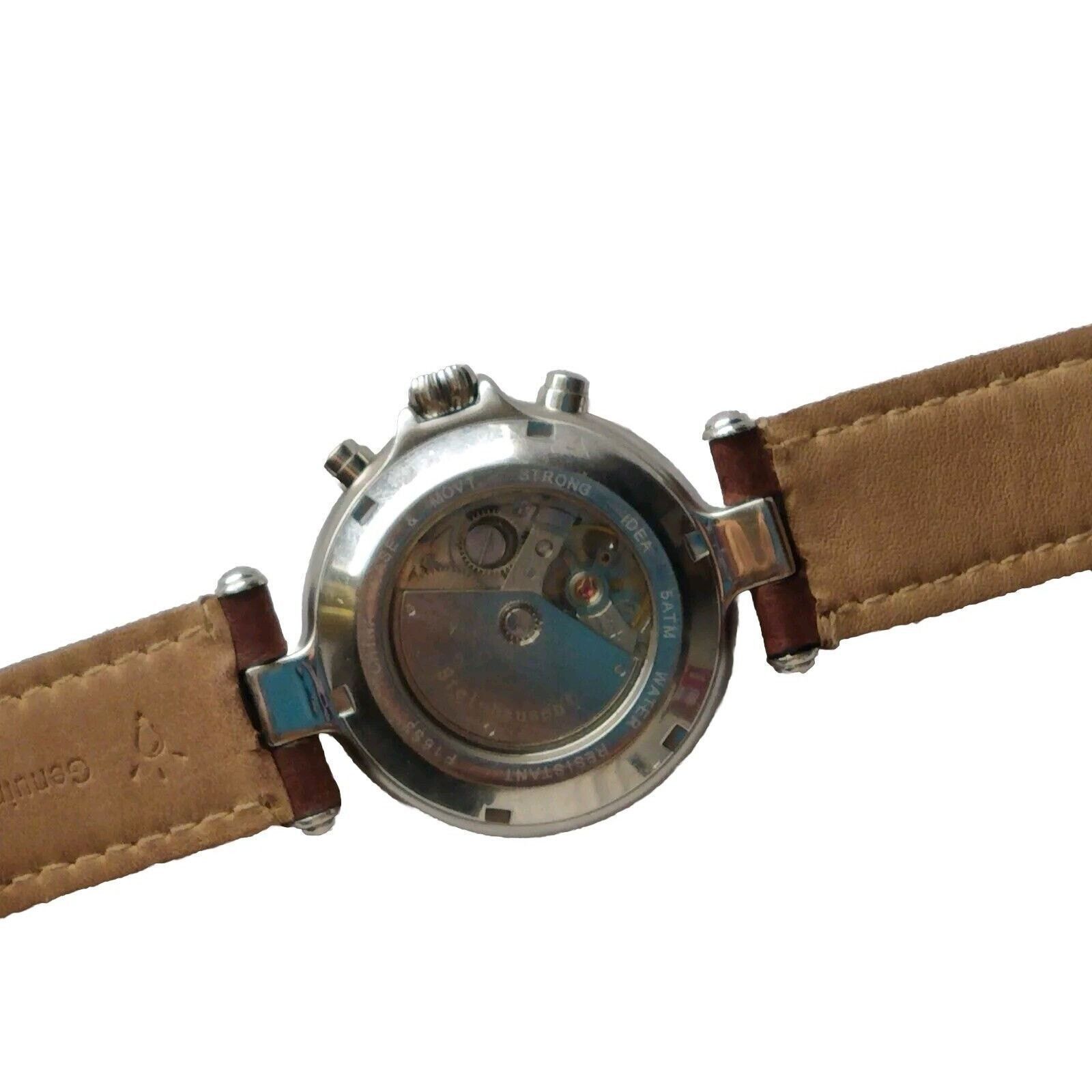 The Unbranded Brand Mens Steinhausen Automatic Wrist Watch F1653 Chronograph Size ONE SIZE - 10 Thumbnail