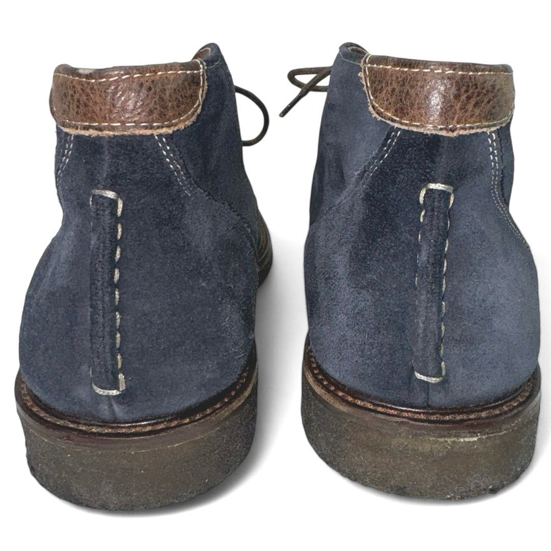 Johnston & Murphy Johnston & Murphy Copeland Navy Suede Chukka Boots Men sz 8M Size US 8 / EU 41 - 3 Thumbnail