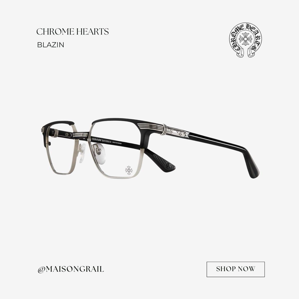 Chrome Hearts CHROME HEARTS BLAZIN EYEGLASSES Size ONE SIZE - 1 Thumbnail