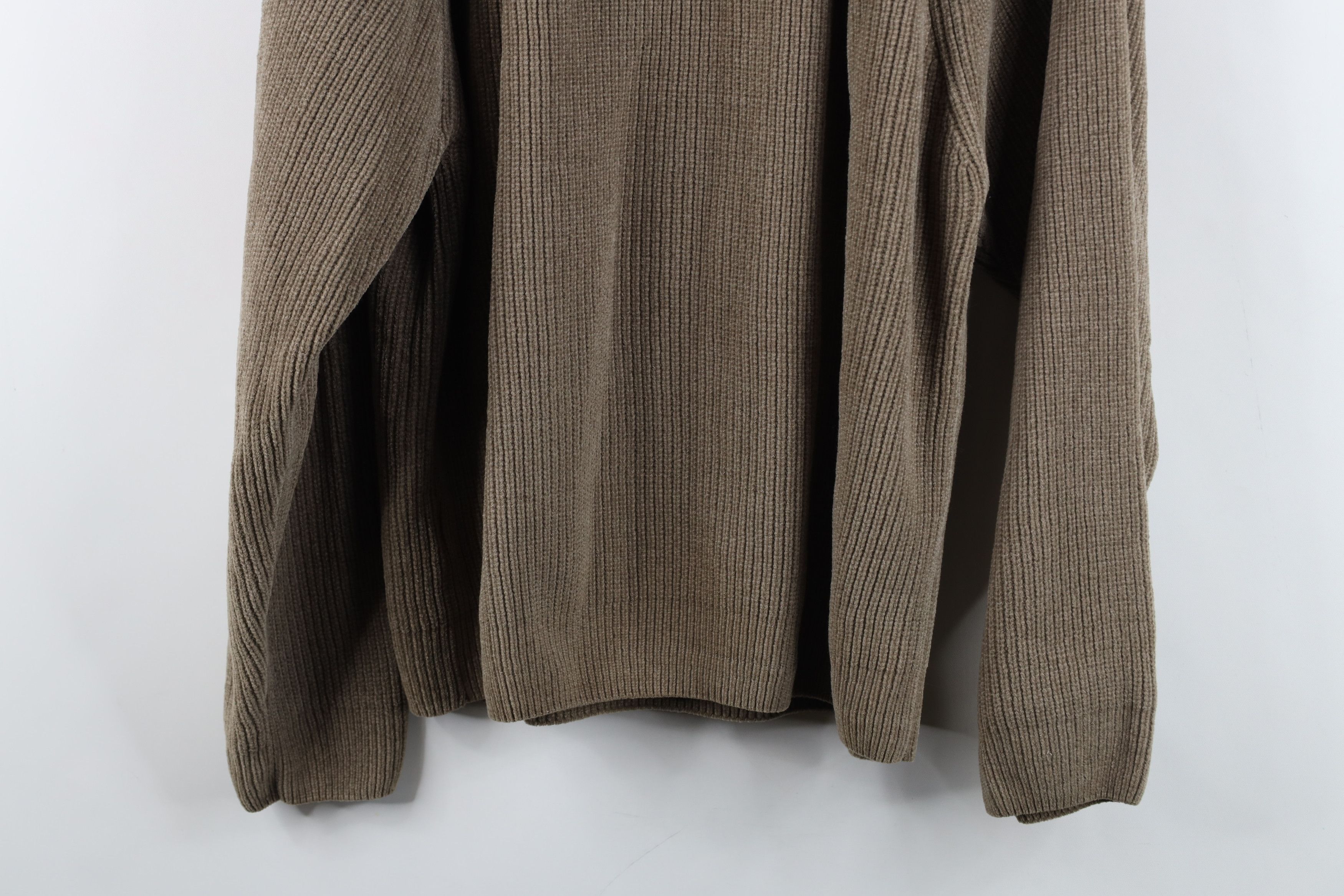 Vintage Vintage 90s Streetwear Fit Ribbed Fleece Half Zip Sweater Size S / US 4 / IT 40 - 12 Thumbnail