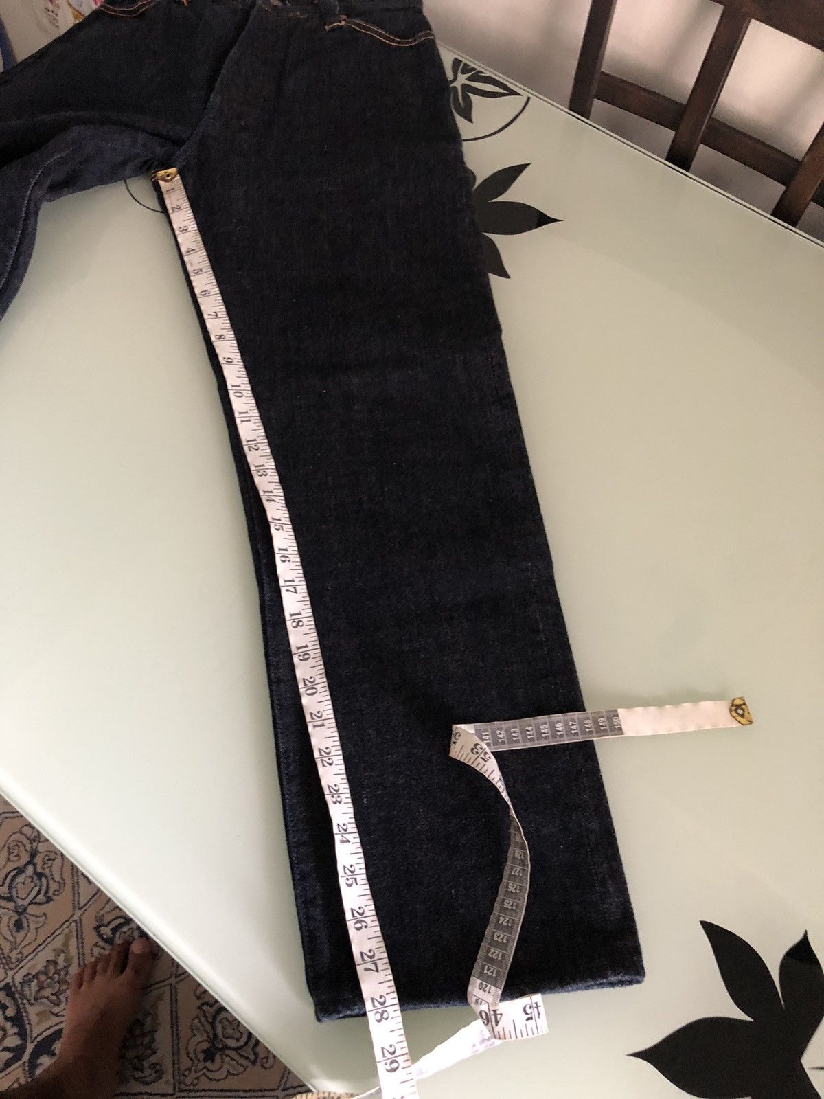 Evisu Rare❗️Vintage 80s Evisu Yamane Embroidery Denim Size US 26 / EU 42 - 20 Thumbnail